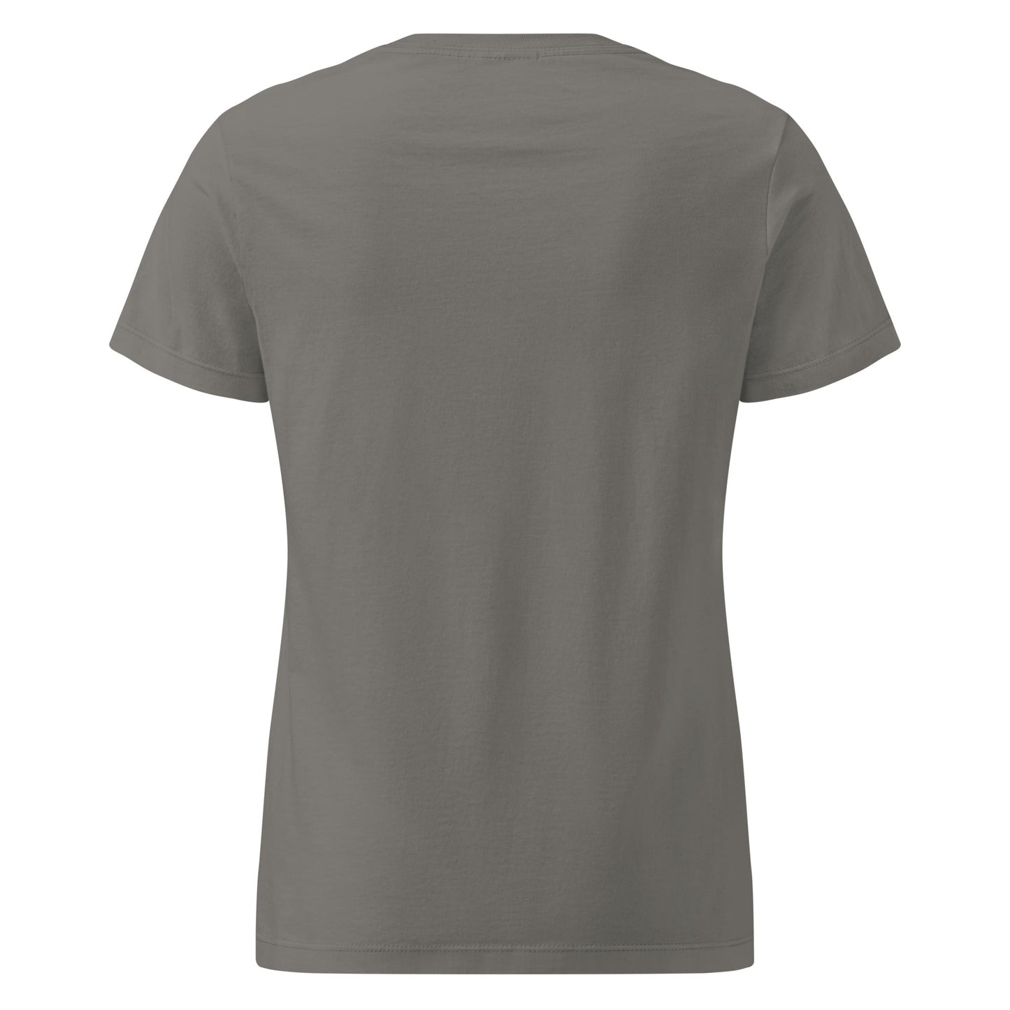 Be Stronger Than Storm Women’s Basic Softstyle T-Shirt in black with bold print