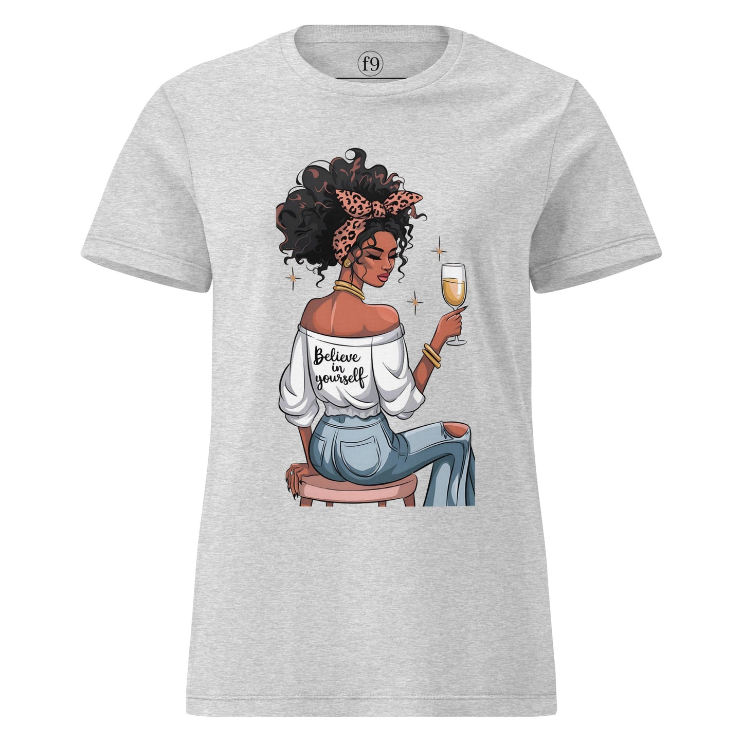 Believe in Yourself | Women’s Basic Softstyle T-Shirt - f9artist