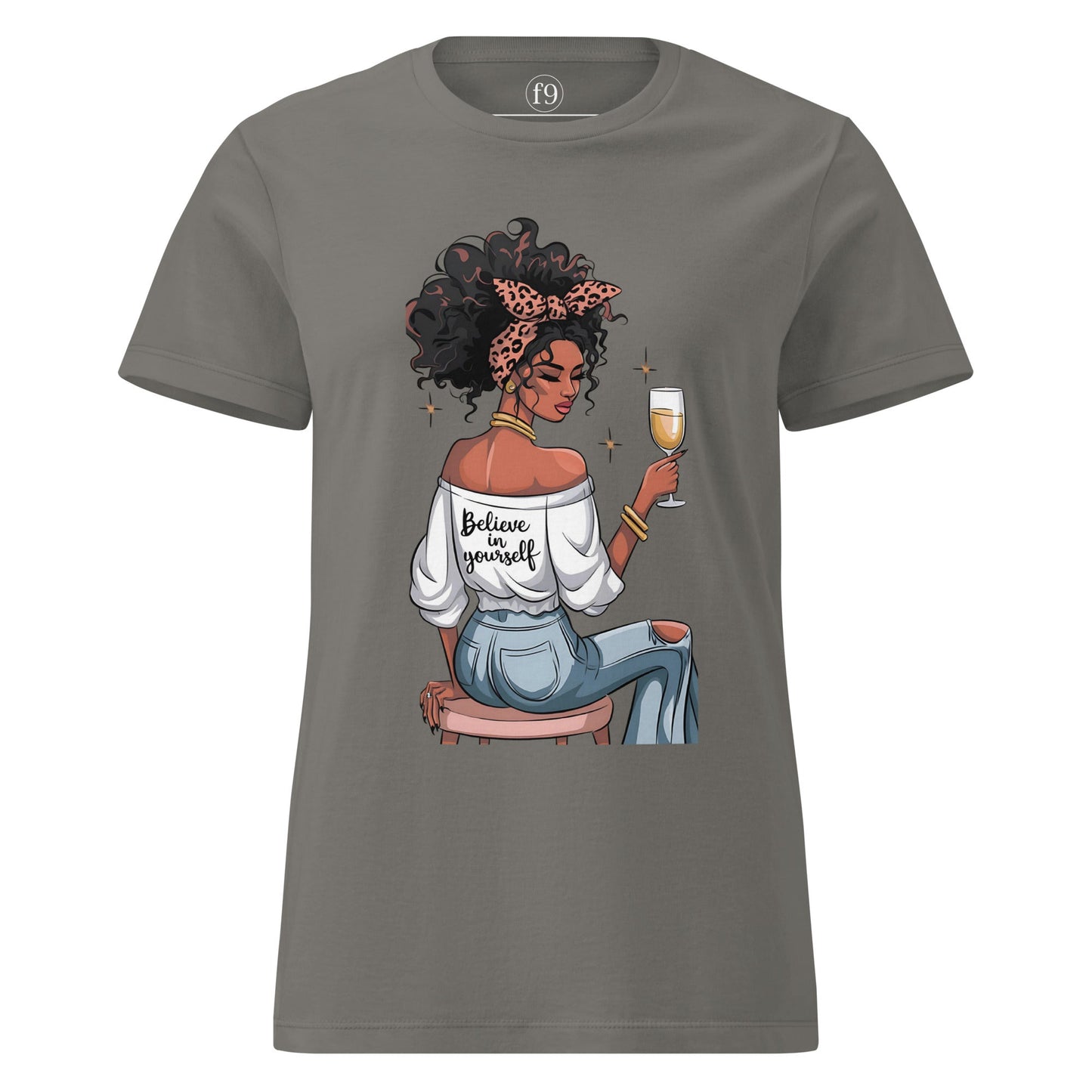 Believe in Yourself | Women’s Basic Softstyle T-Shirt - f9artist