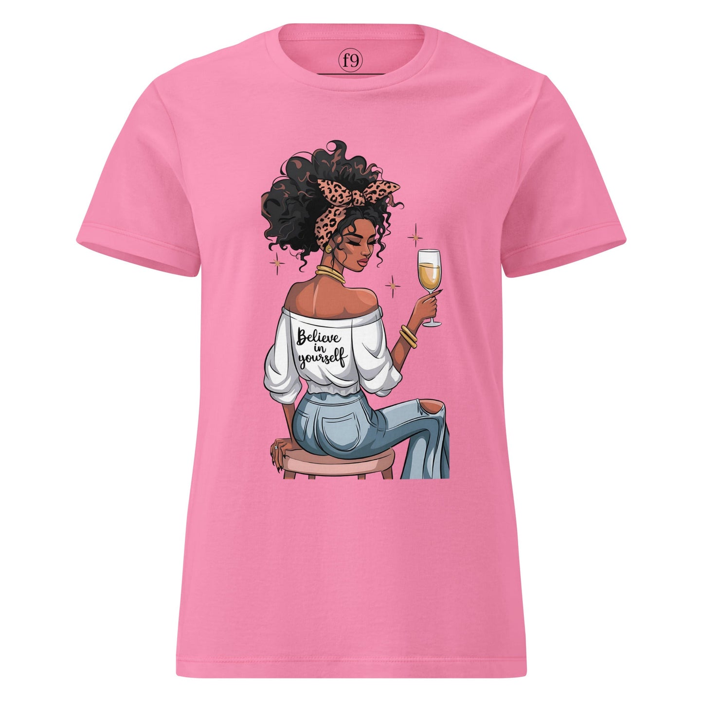 Believe in Yourself | Women’s Basic Softstyle T-Shirt - f9artist