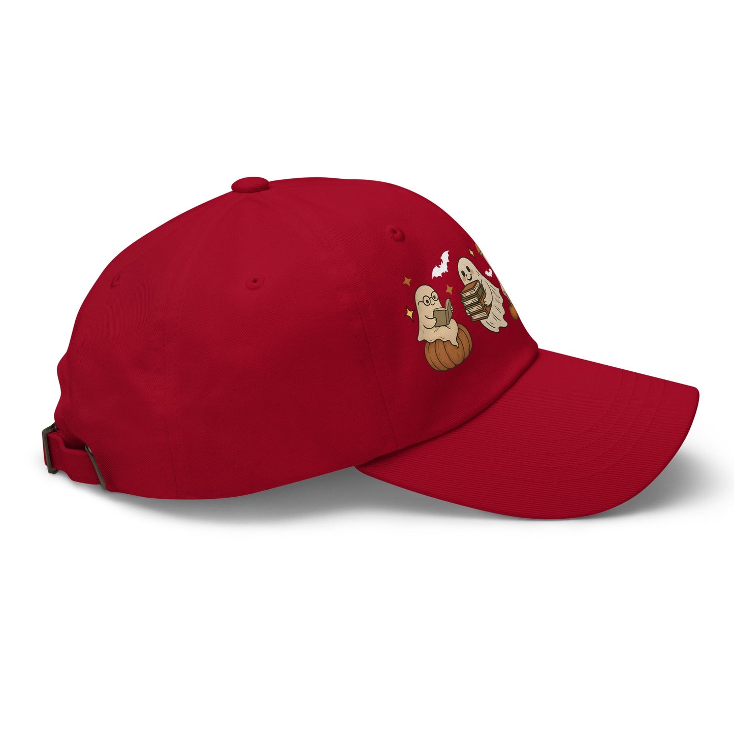👻 Bookish Ghost Halloween Dad Hat 👻 - f9artist