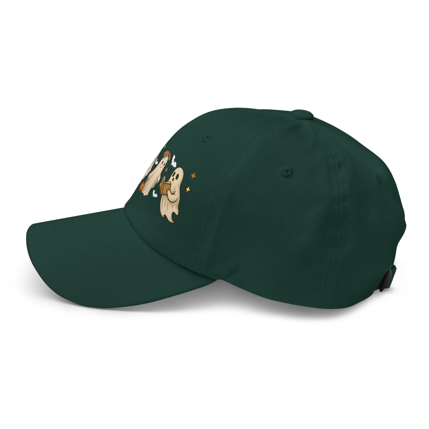 👻 Bookish Ghost Halloween Dad Hat 👻 - f9artist