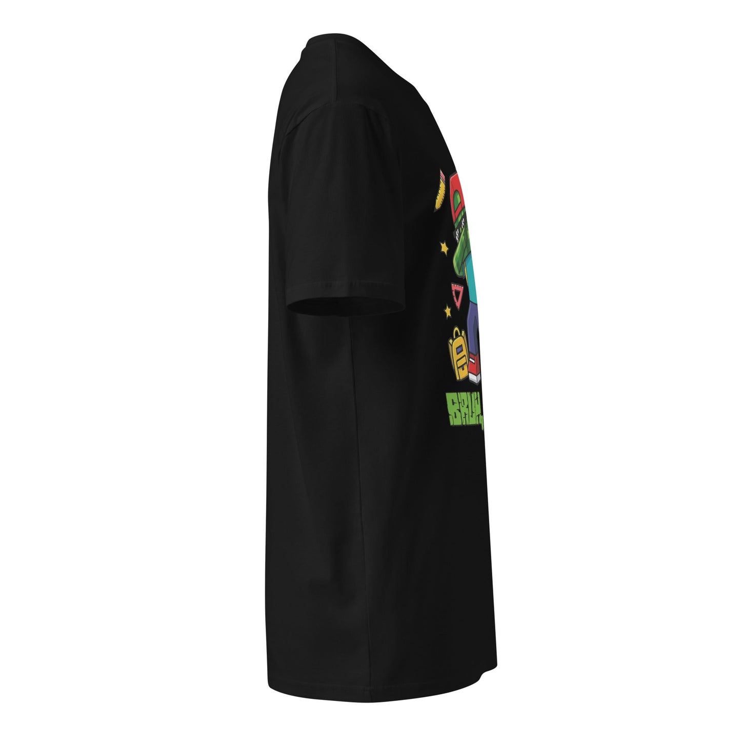 Bruh, We Back Pixel Zombie T-Shirt – Unisex Funny Gamer Style Back to School Premium Tee - f9artist