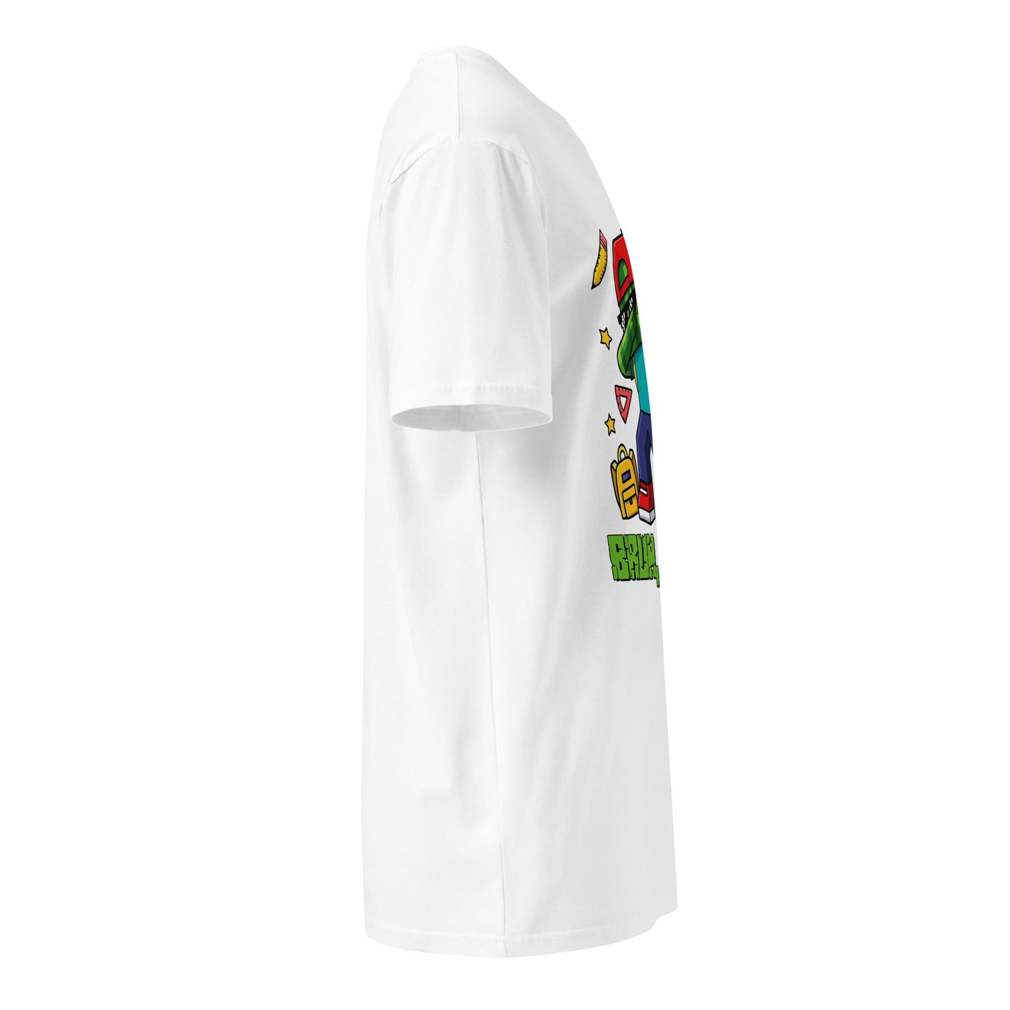 Bruh, We Back Pixel Zombie T-Shirt – Unisex Funny Gamer Style Back to School Premium Tee - f9artist