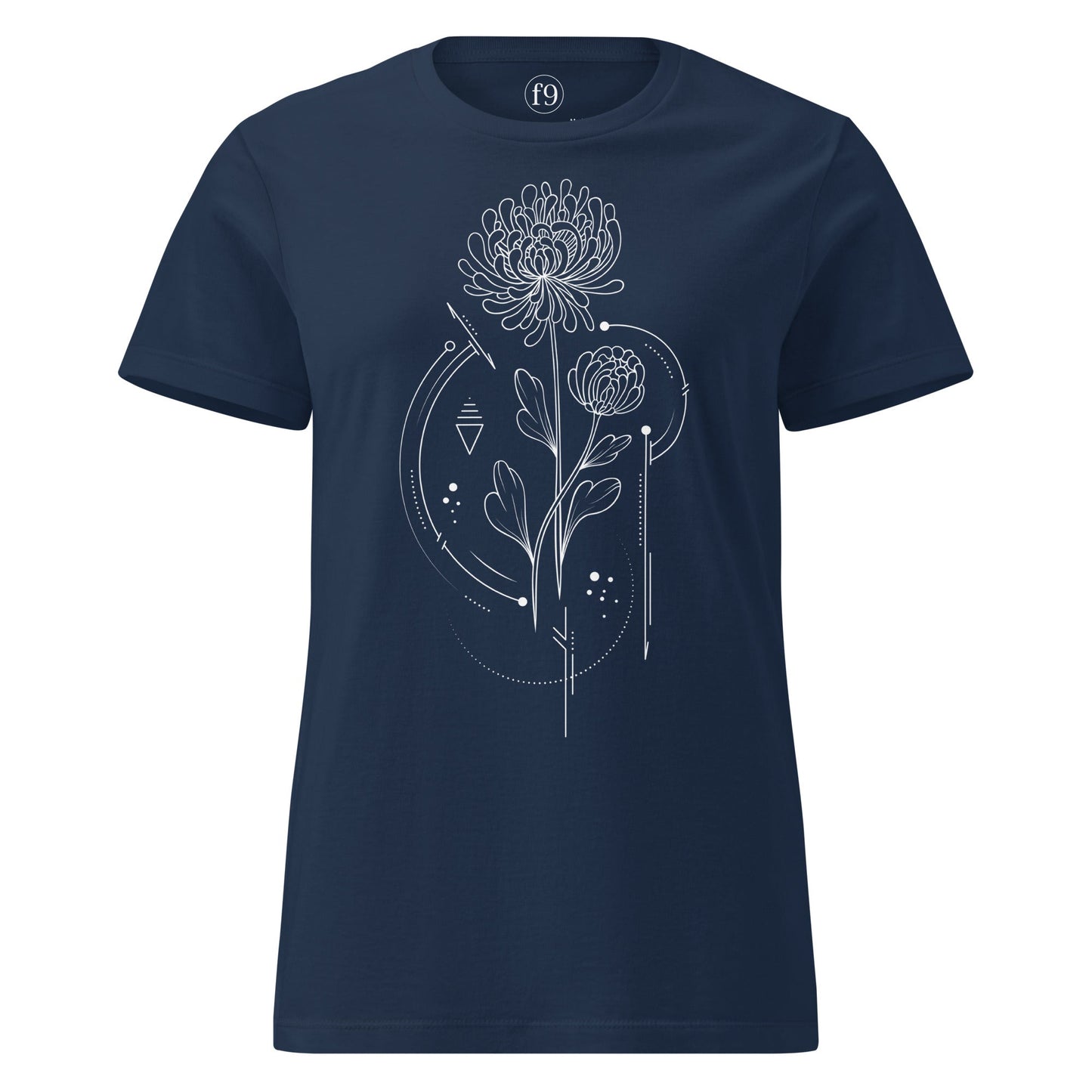 Chrysanthemum Women’s Basic Softstyle T-Shirt - f9artist
