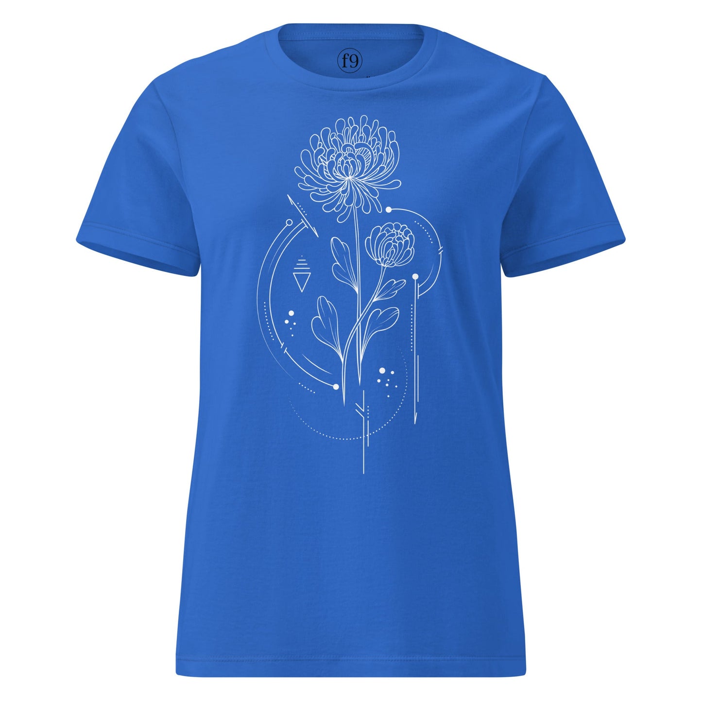 Chrysanthemum Women’s Basic Softstyle T-Shirt - f9artist