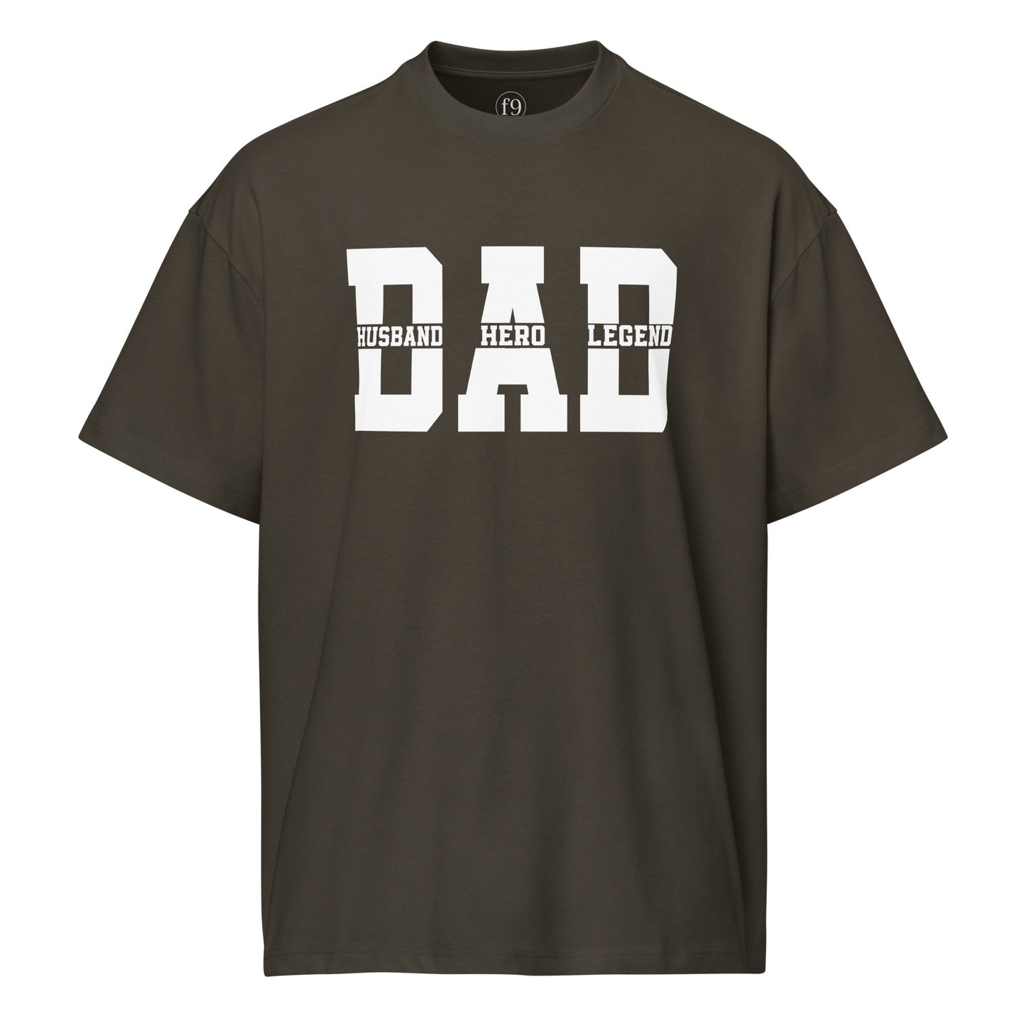 Dad Husband Hero Legend Men’s Box Tee - f9artist