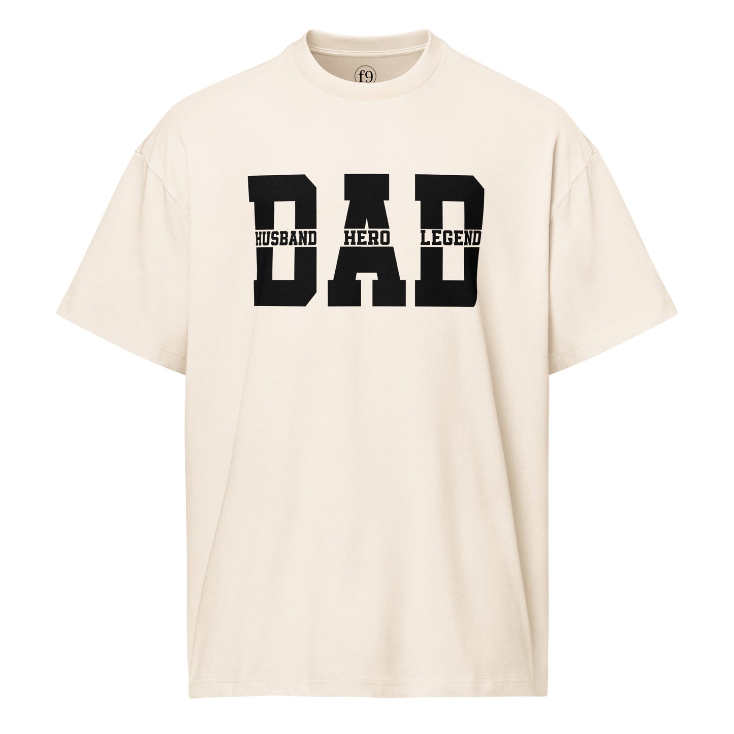 Dad Husband Hero Legend Men’s Box Tee - f9artist