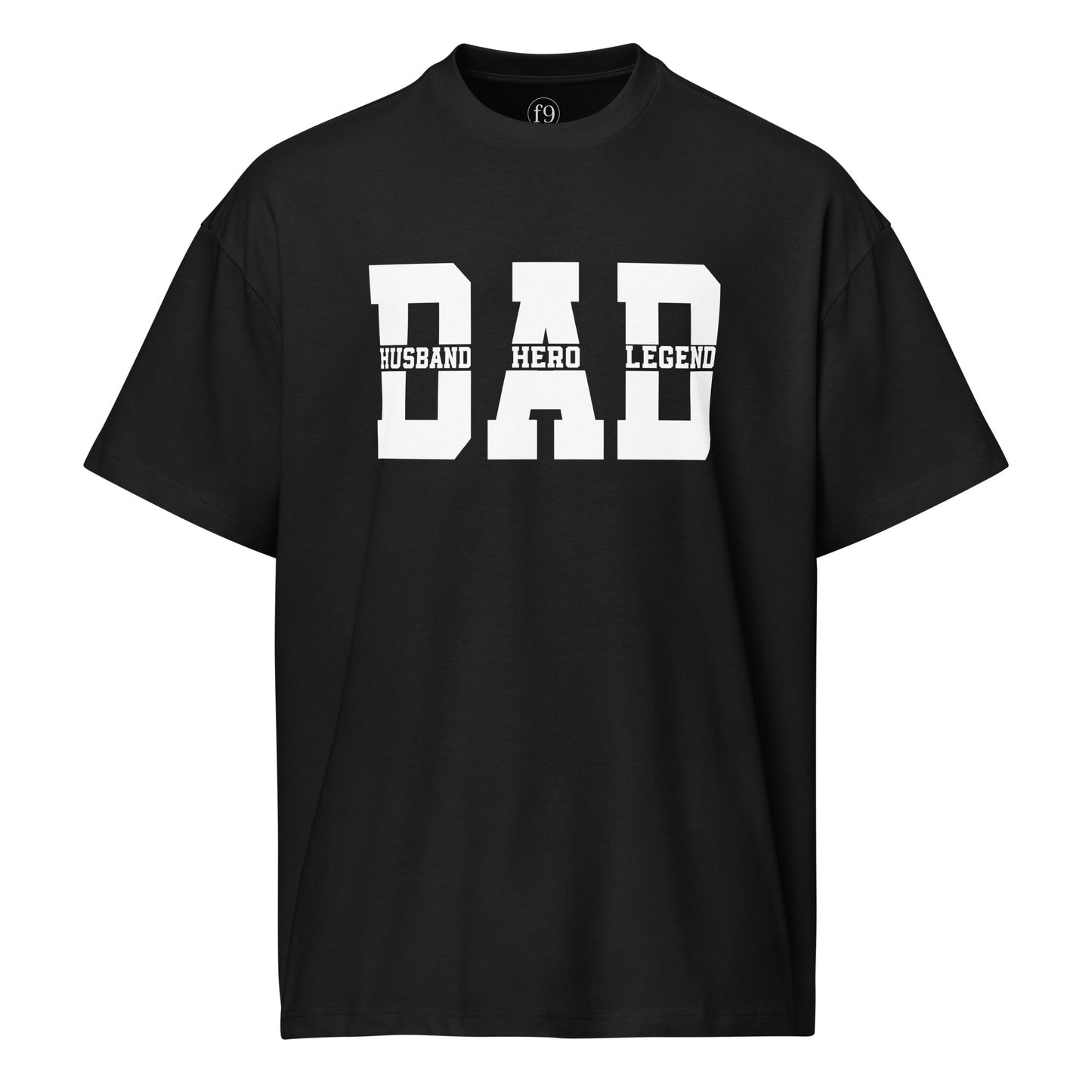 Dad Husband Hero Legend Men’s Box Tee - f9artist