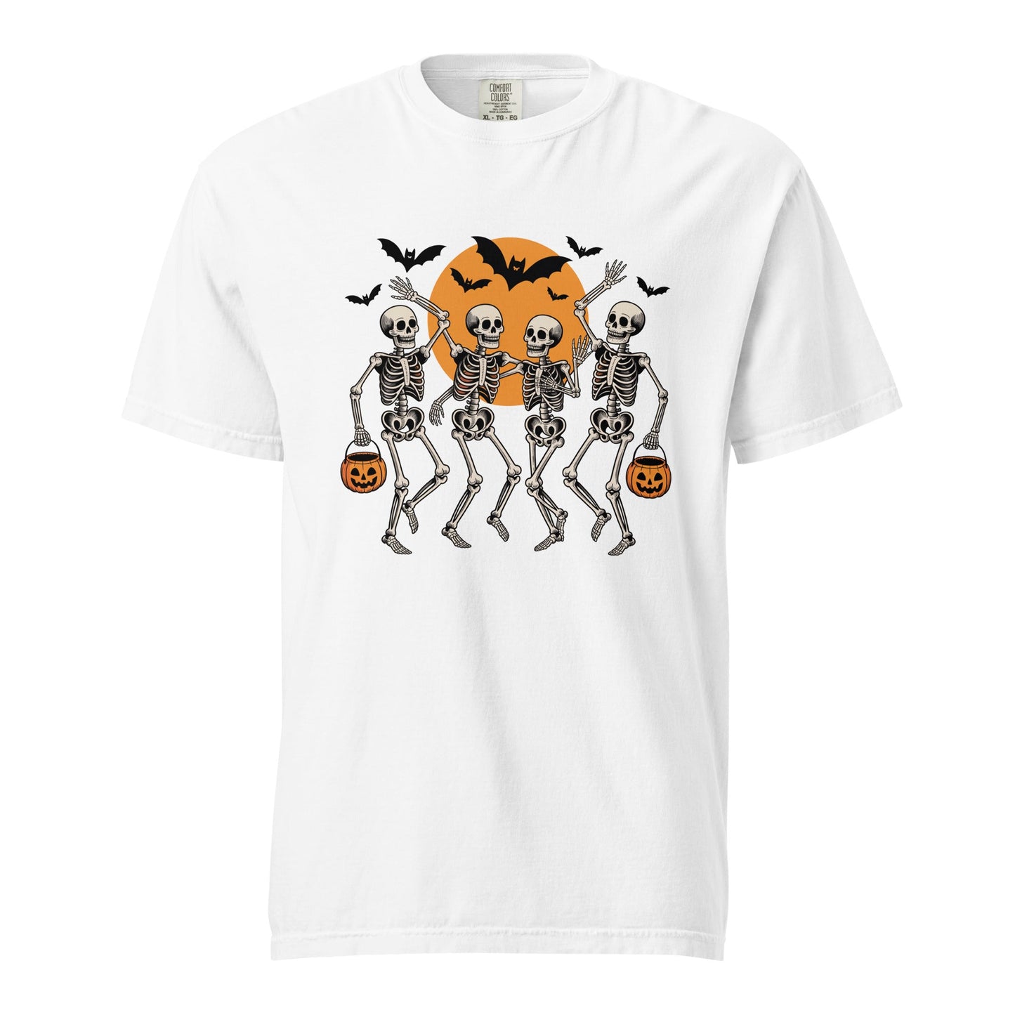 Dancing Skeleton Shirt | Halloween Party Tee | Spooky Skeleton Dancing Halloween T-Shirt - f9artist