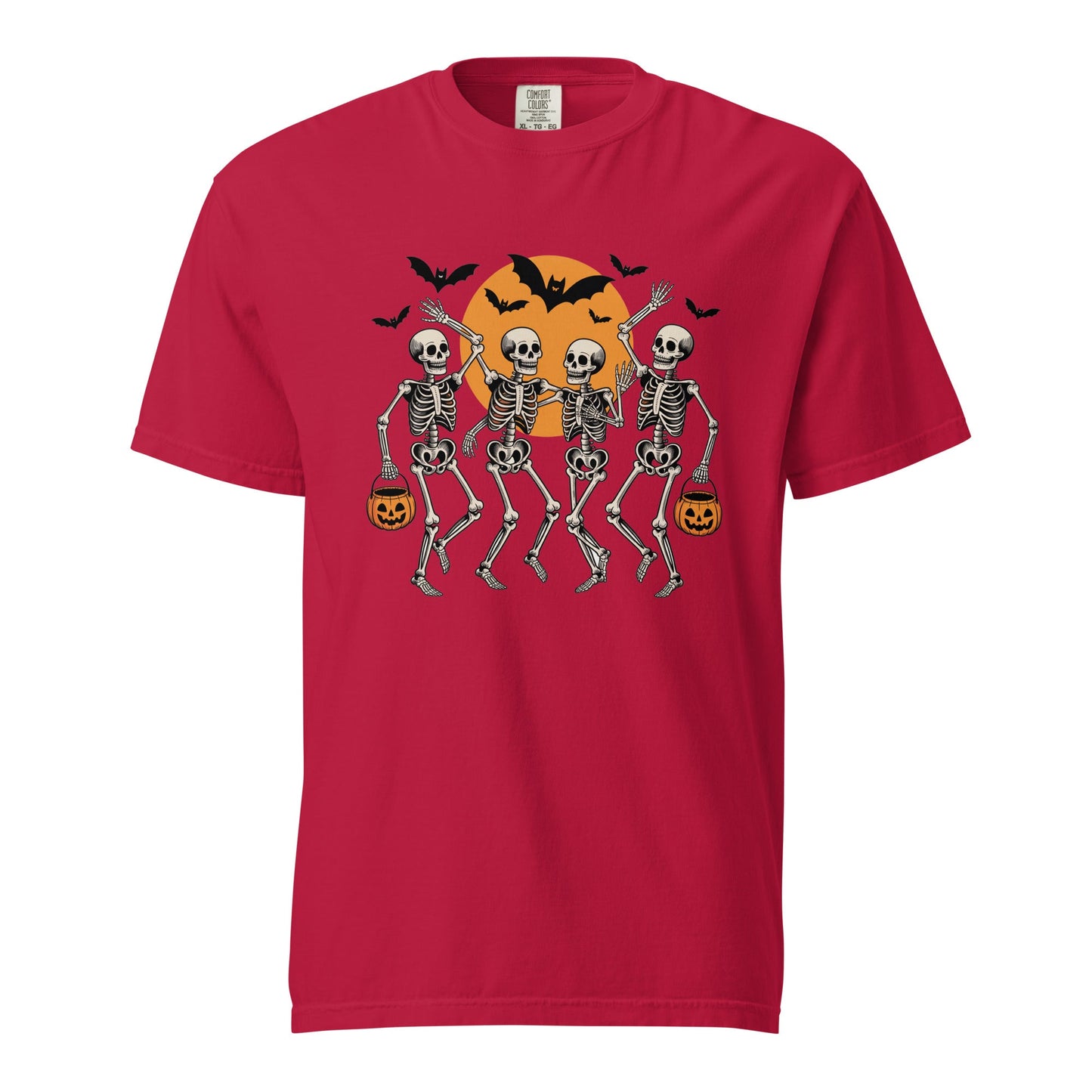 Dancing Skeleton Shirt | Halloween Party Tee | Spooky Skeleton Dancing Halloween T-Shirt - f9artist