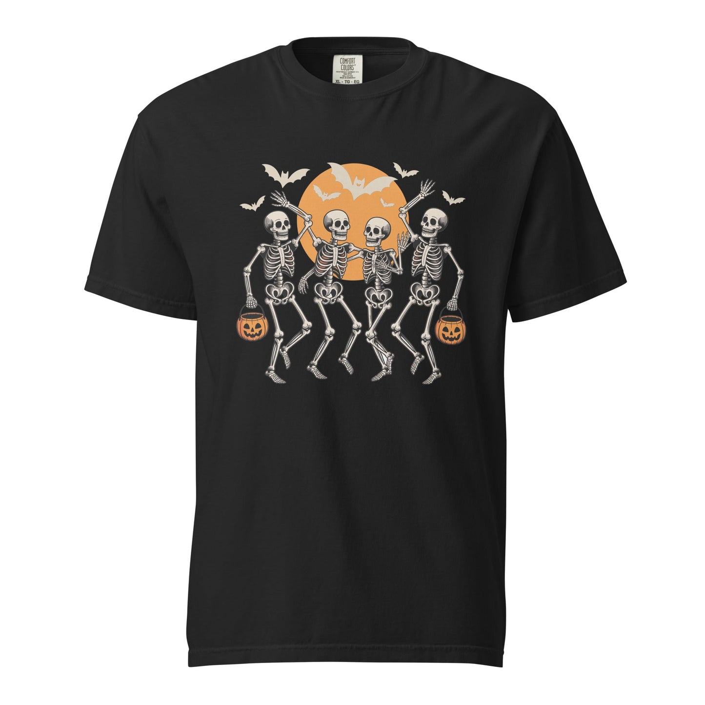 Dancing Skeleton Shirt | Halloween Party Tee | Spooky Skeleton Dancing Halloween T-Shirt - f9artist
