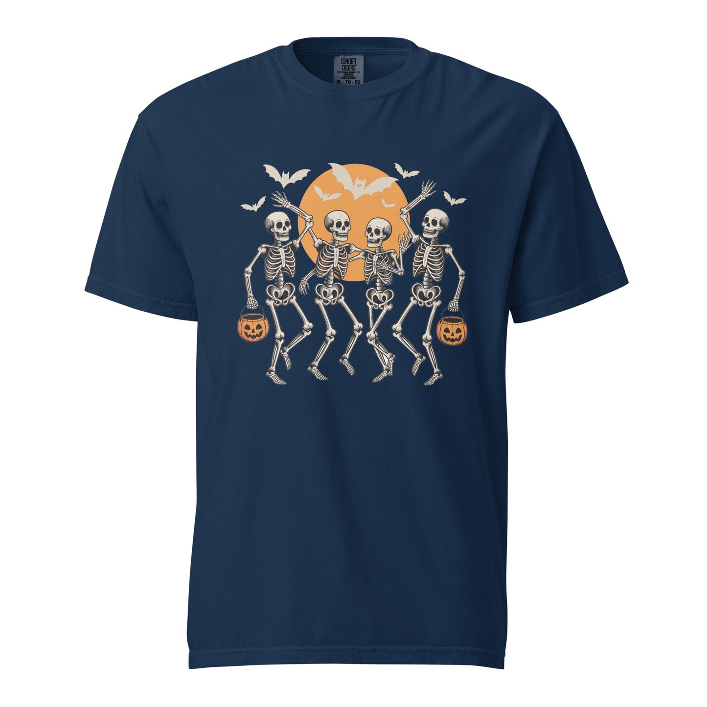Dancing Skeleton Shirt | Halloween Party Tee | Spooky Skeleton Dancing Halloween T-Shirt - f9artist