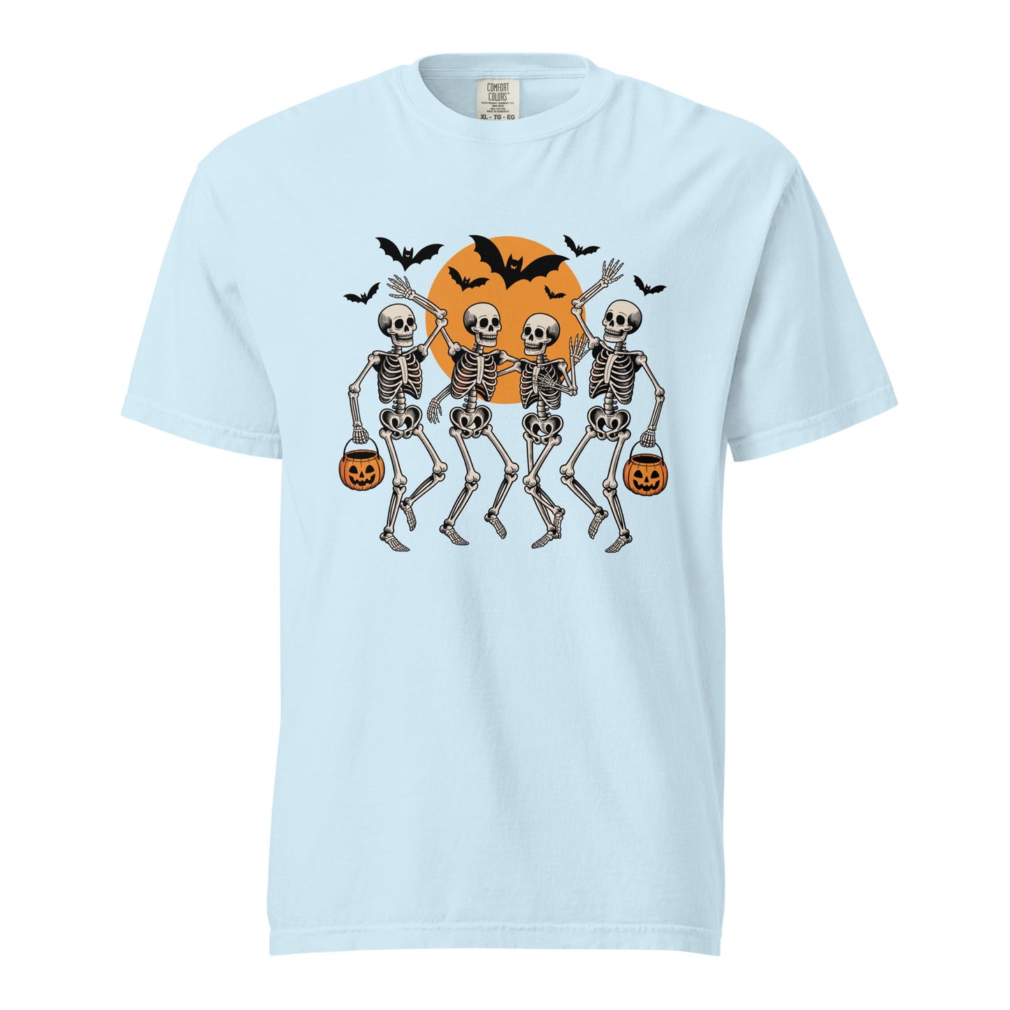 Dancing Skeleton Shirt | Halloween Party Tee | Spooky Skeleton Dancing Halloween T-Shirt - f9artist