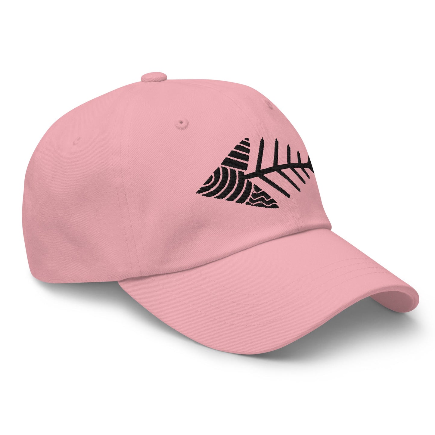 Fish Bone Embroidered Classic Dad Hat
