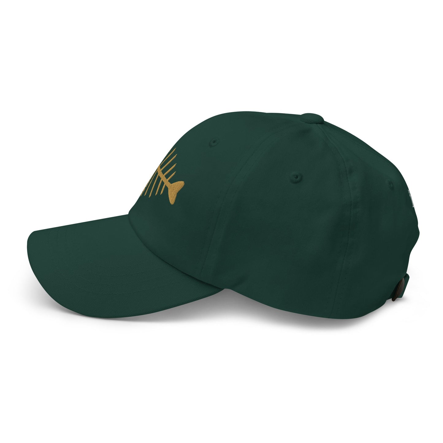 Fish Bone Embroidered Classic Dad Hat