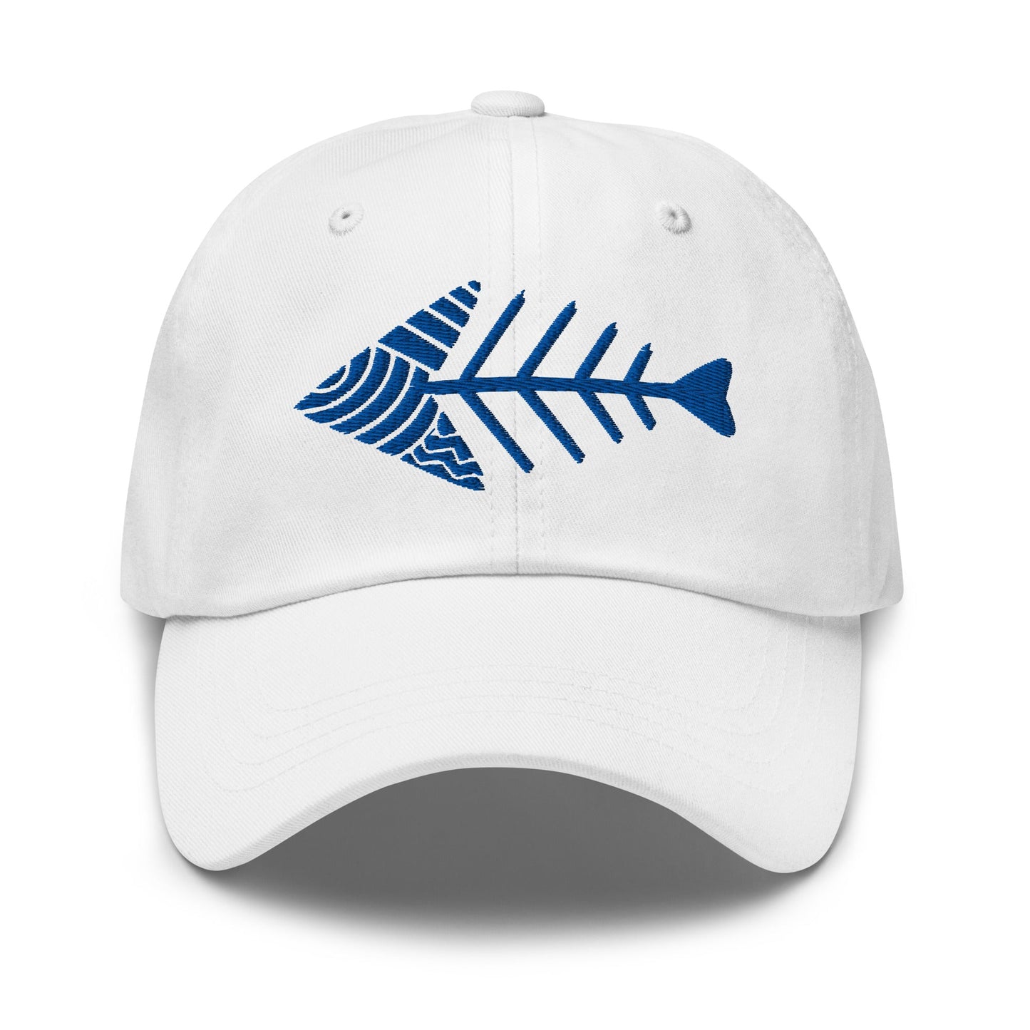 Fish Bone Embroidered Classic Dad Hat