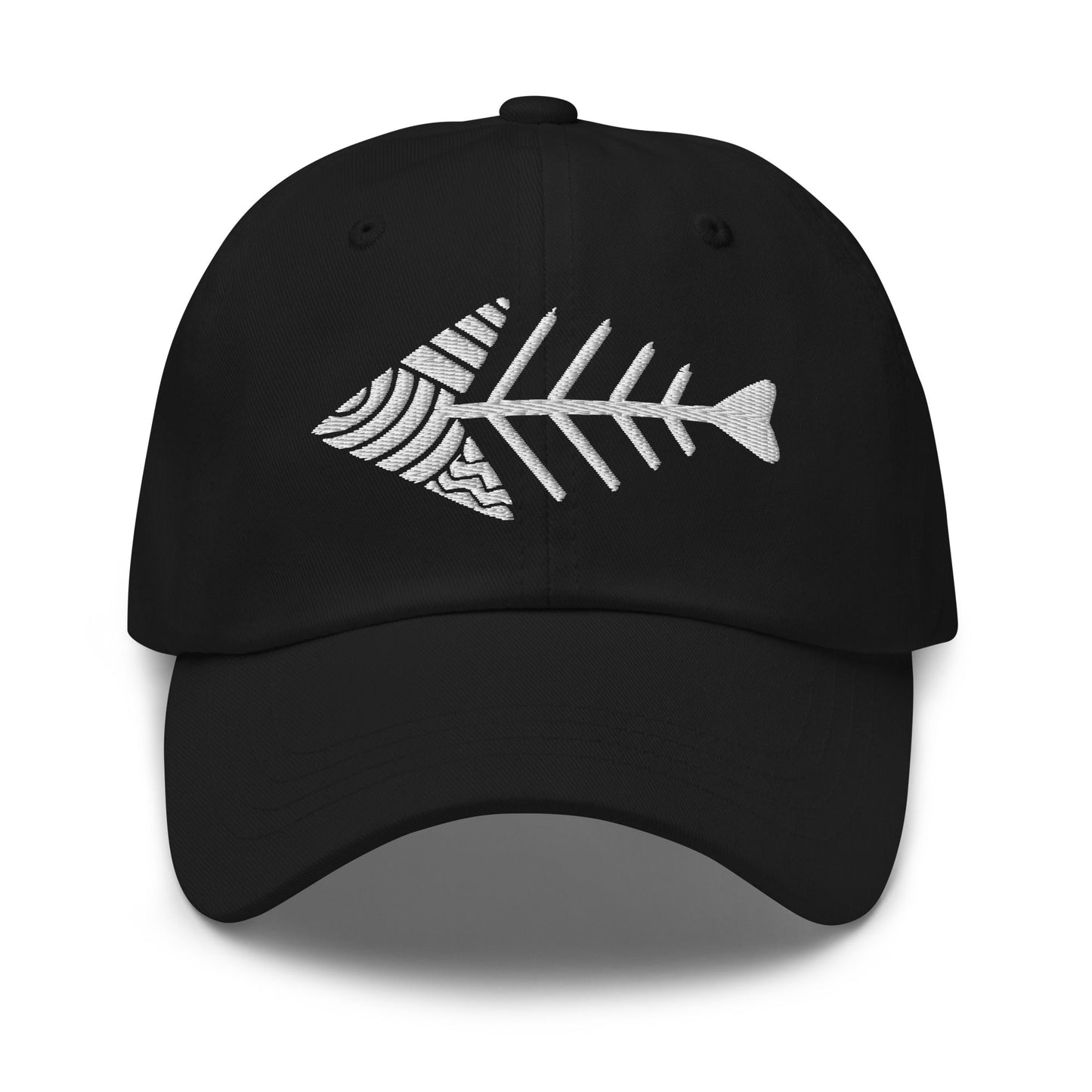 Fish Bone Embroidered Classic Dad Hat