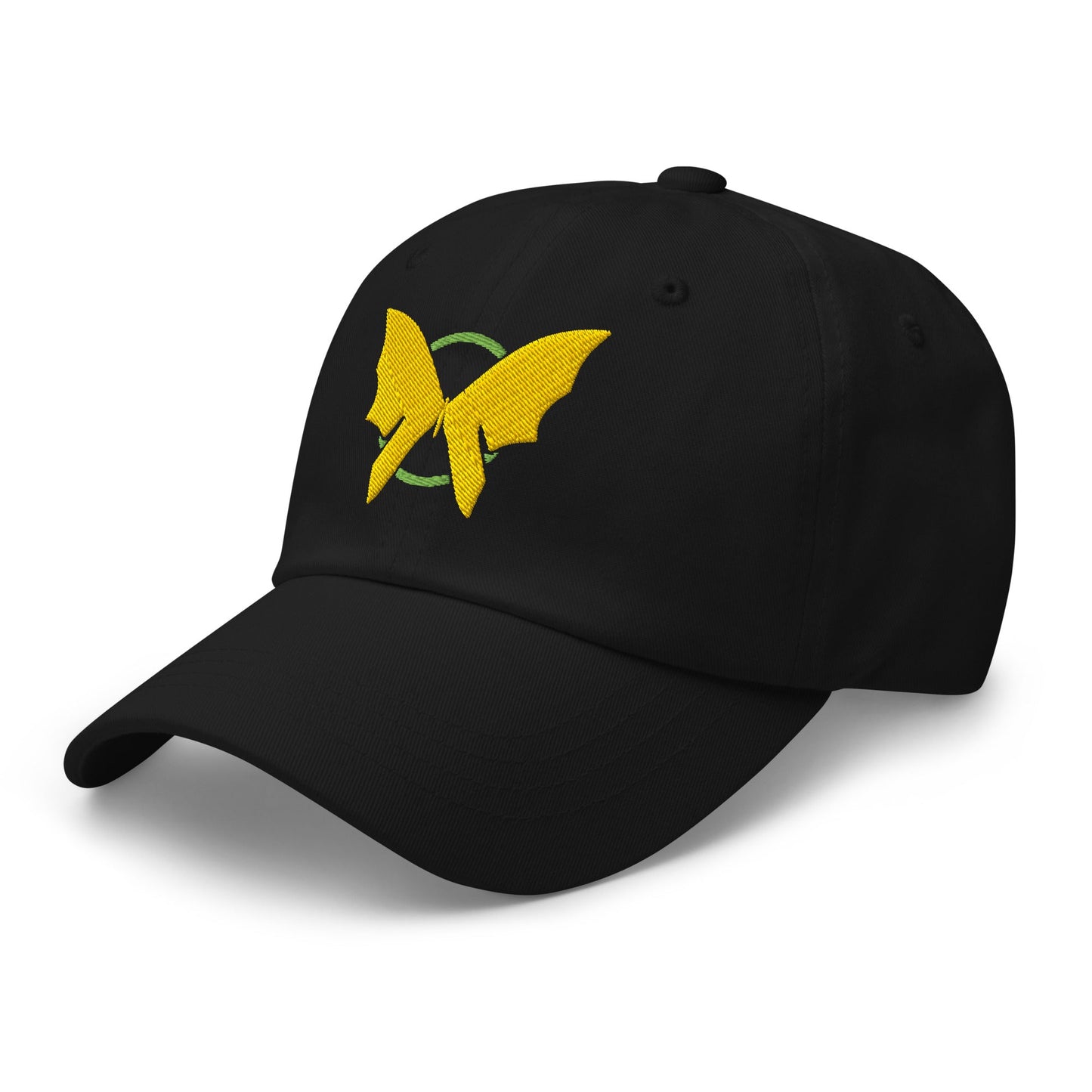 Fly Freely ⏐ Embroidered Butterfly Classic Dad Hat - f9artist