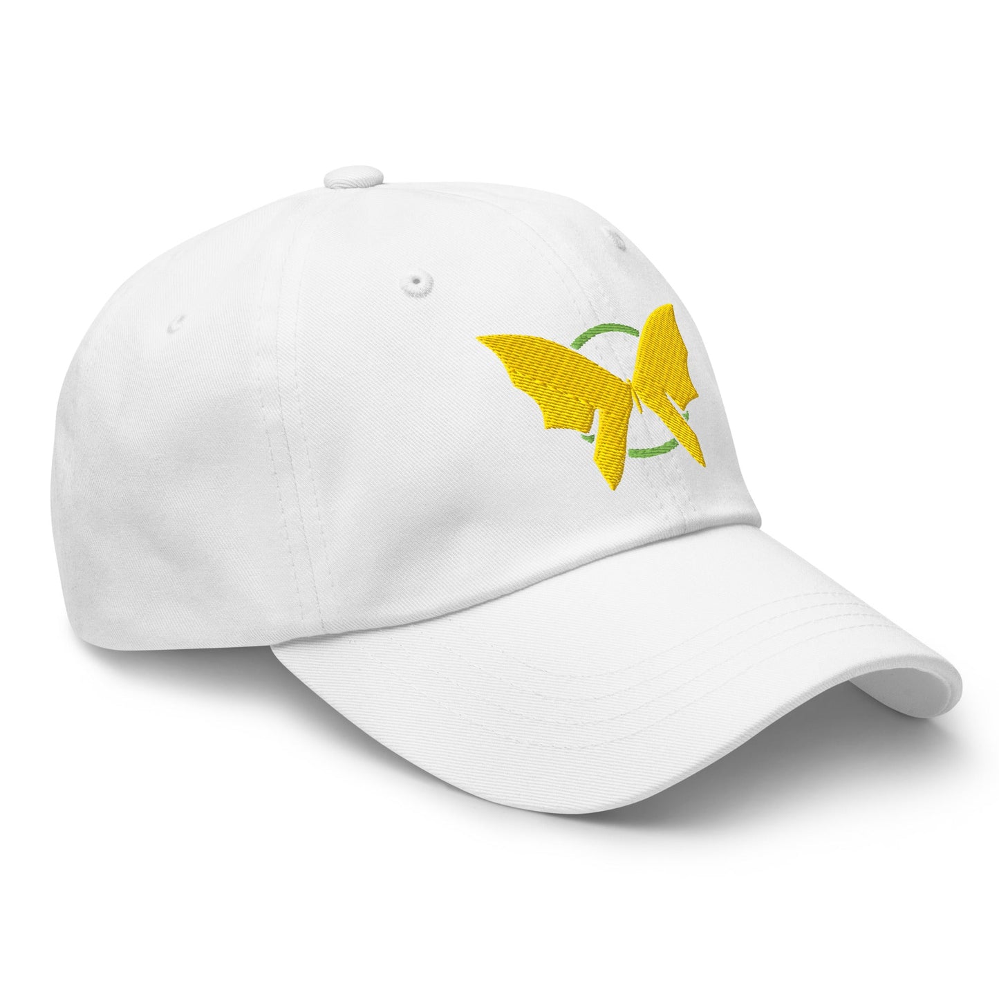Fly Freely ⏐ Embroidered Butterfly Classic Dad Hat - f9artist