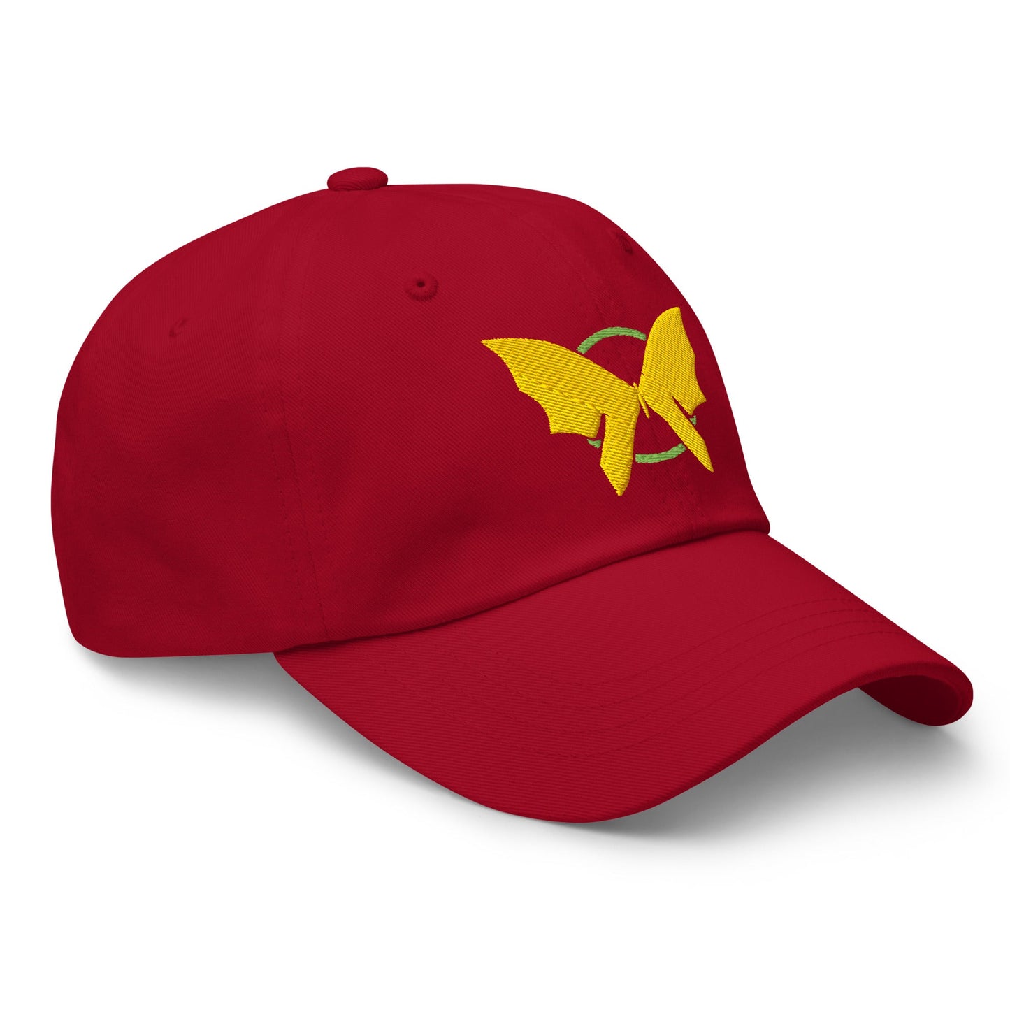 Fly Freely ⏐ Embroidered Butterfly Classic Dad Hat - f9artist
