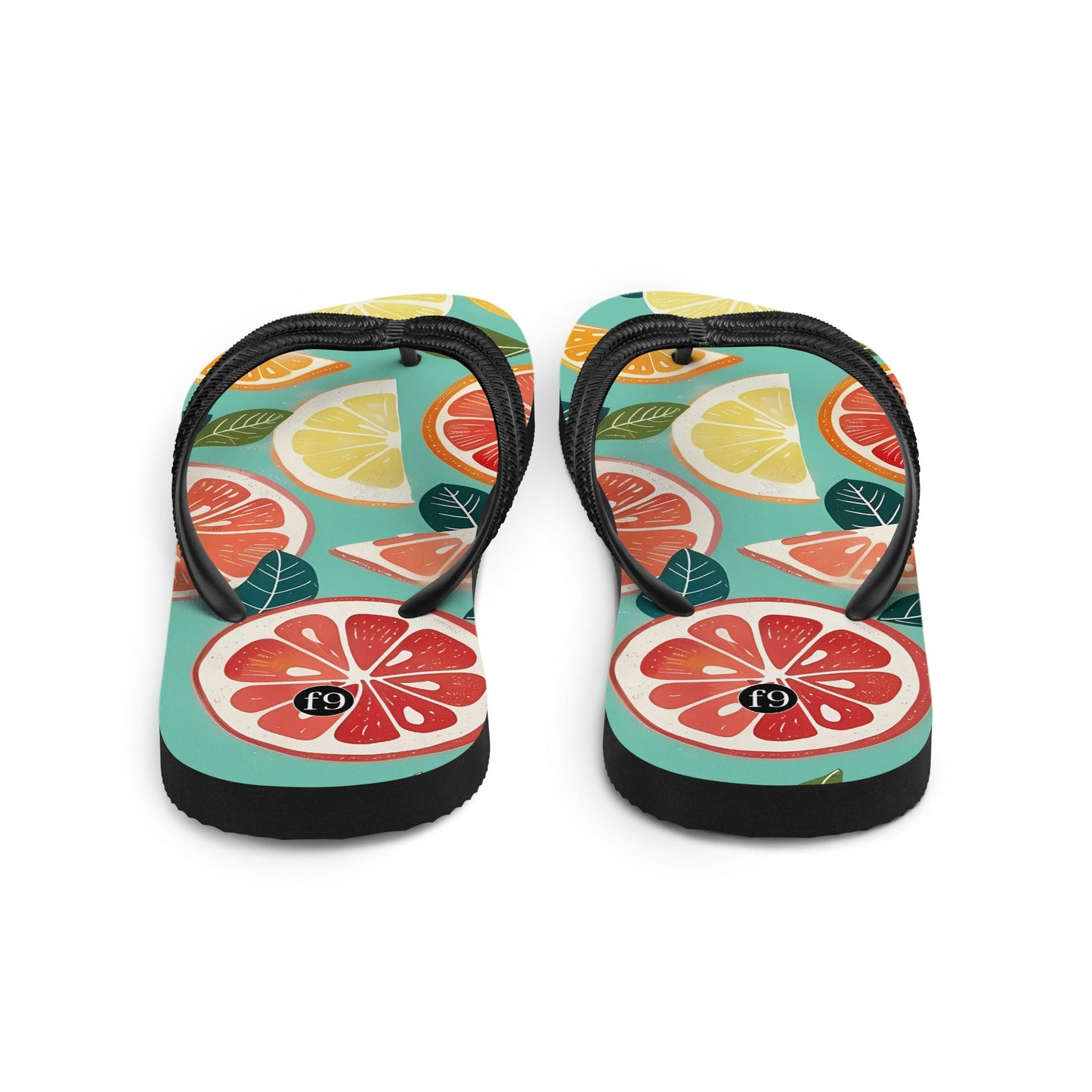 Tide Muse Series | Sublimation Flip Flop Inspired by the Rhythm of the Sea - f9artist