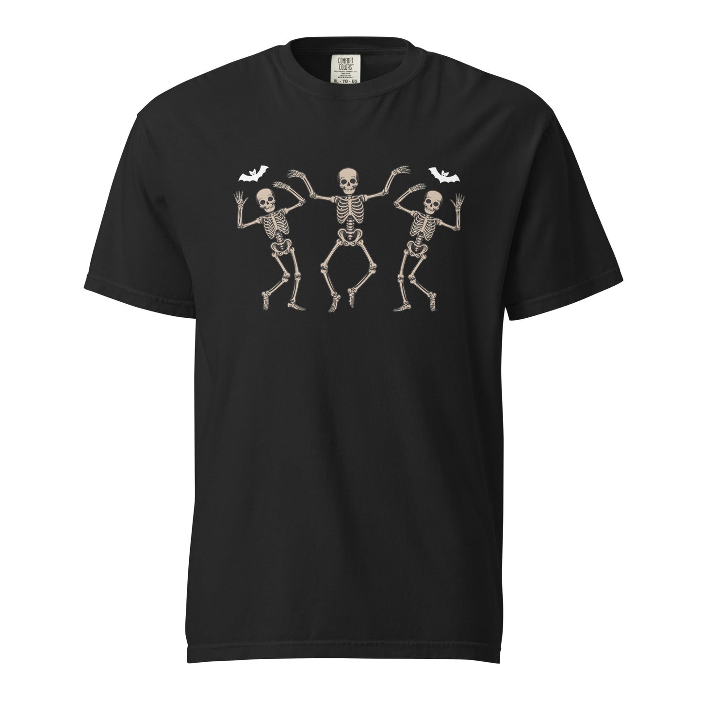 Halloween Skeleton Dance T-Shirt | Funny Spooky Dancing Skeleton Unisex Tee - f9artist