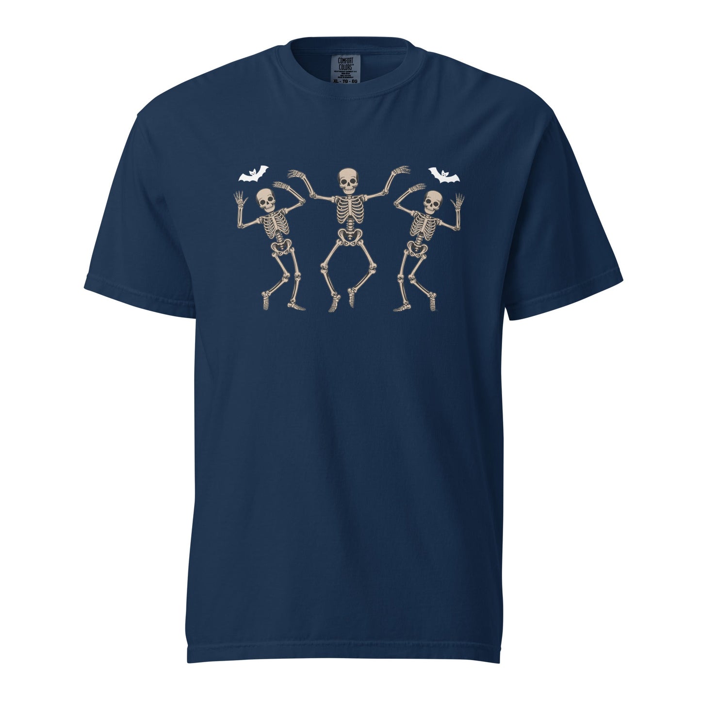 Halloween Skeleton Dance T-Shirt | Funny Spooky Dancing Skeleton Unisex Tee - f9artist
