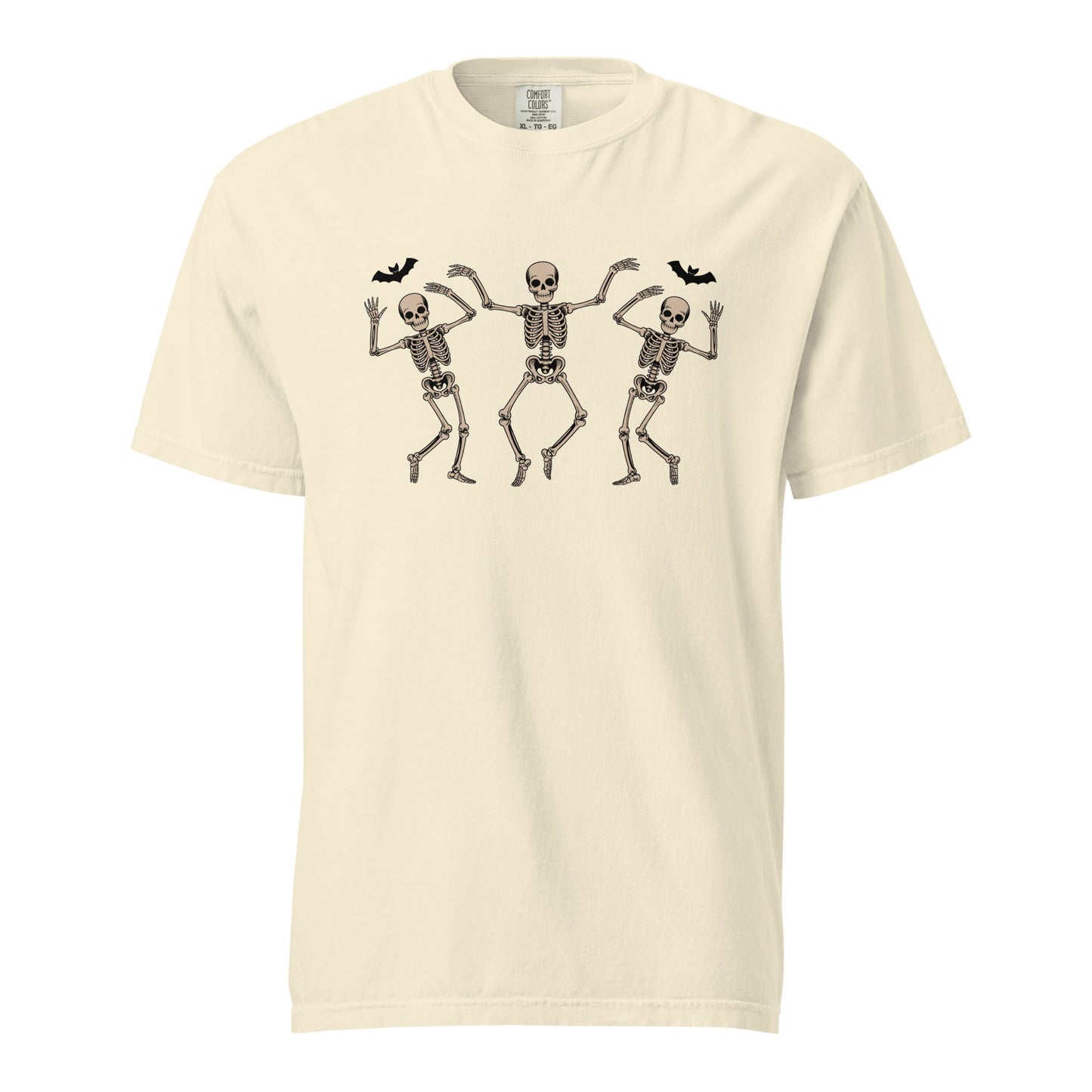 Halloween Skeleton Dance T-Shirt | Funny Spooky Dancing Skeleton Unisex Tee - f9artist