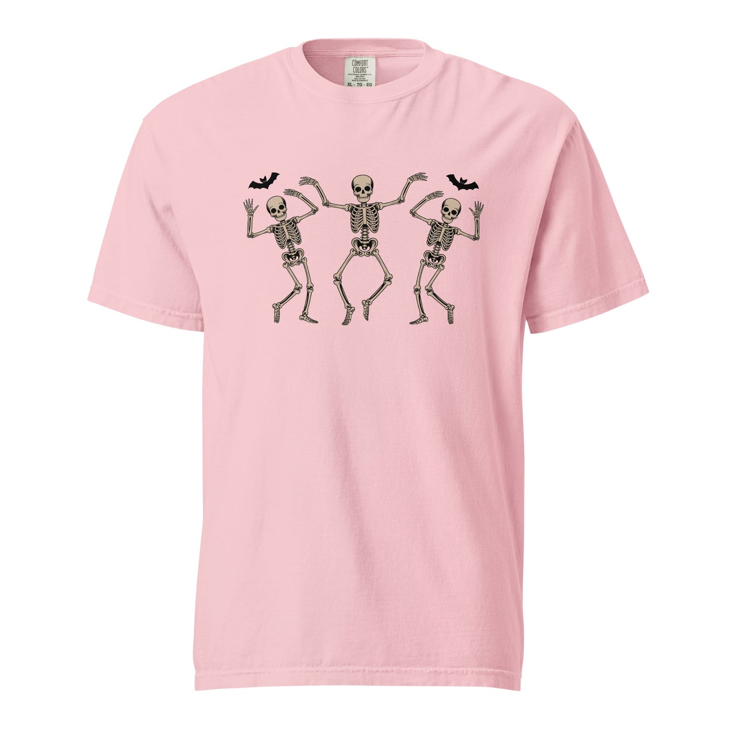 Halloween Skeleton Dance T-Shirt | Funny Spooky Dancing Skeleton Unisex Tee - f9artist