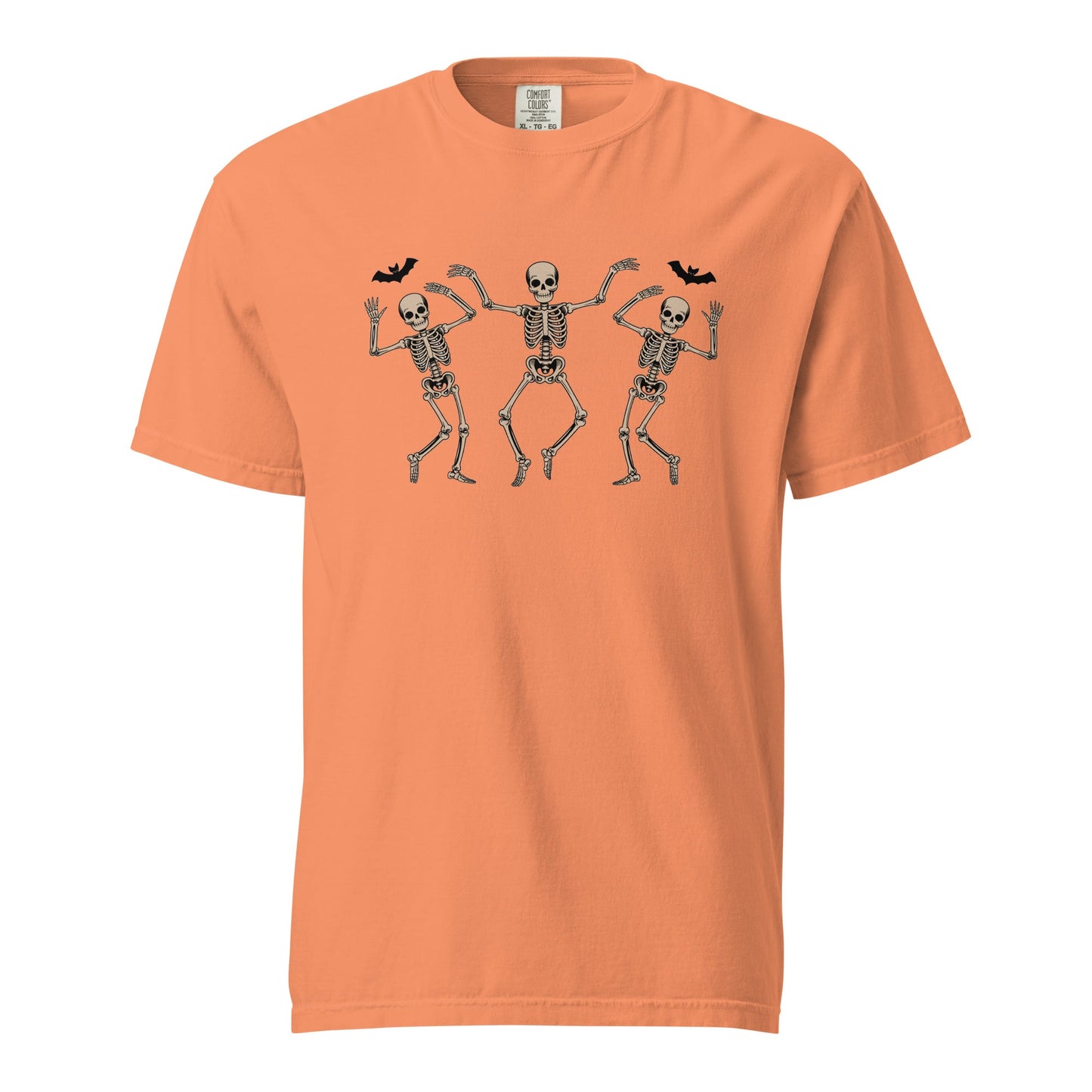 Halloween Skeleton Dance T-Shirt | Funny Spooky Dancing Skeleton Unisex Tee - f9artist