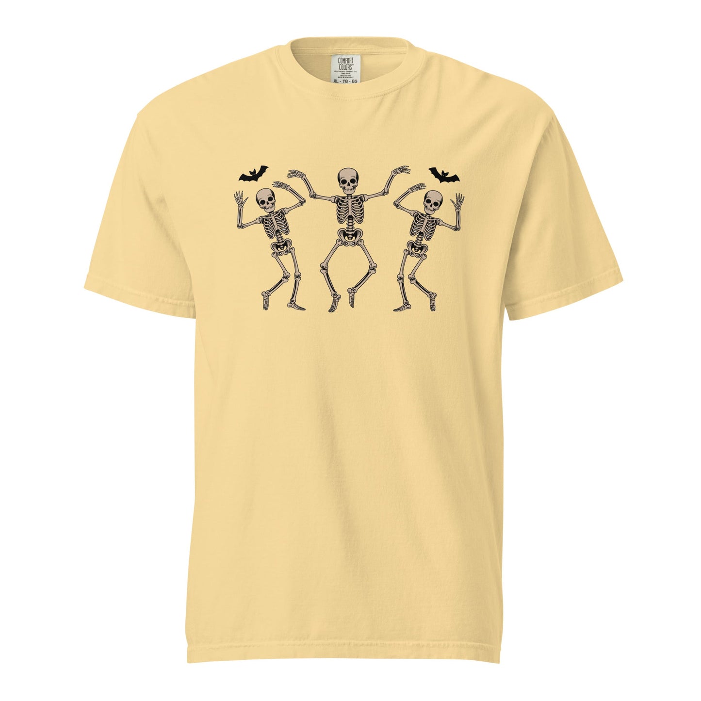 Halloween Skeleton Dance T-Shirt | Funny Spooky Dancing Skeleton Unisex Tee - f9artist
