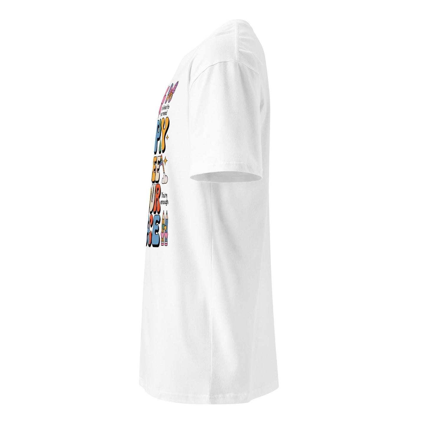 Happy to See Your Face T-Shirt – Unisex Premium Cotton Tee with Positive Vibes - f9artist