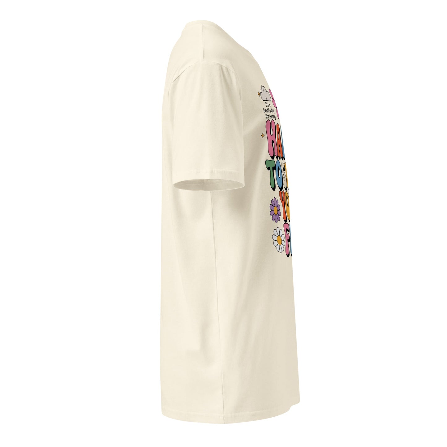 Happy to See Your Face T-Shirt – Unisex Premium Cotton Tee with Positive Vibes - f9artist