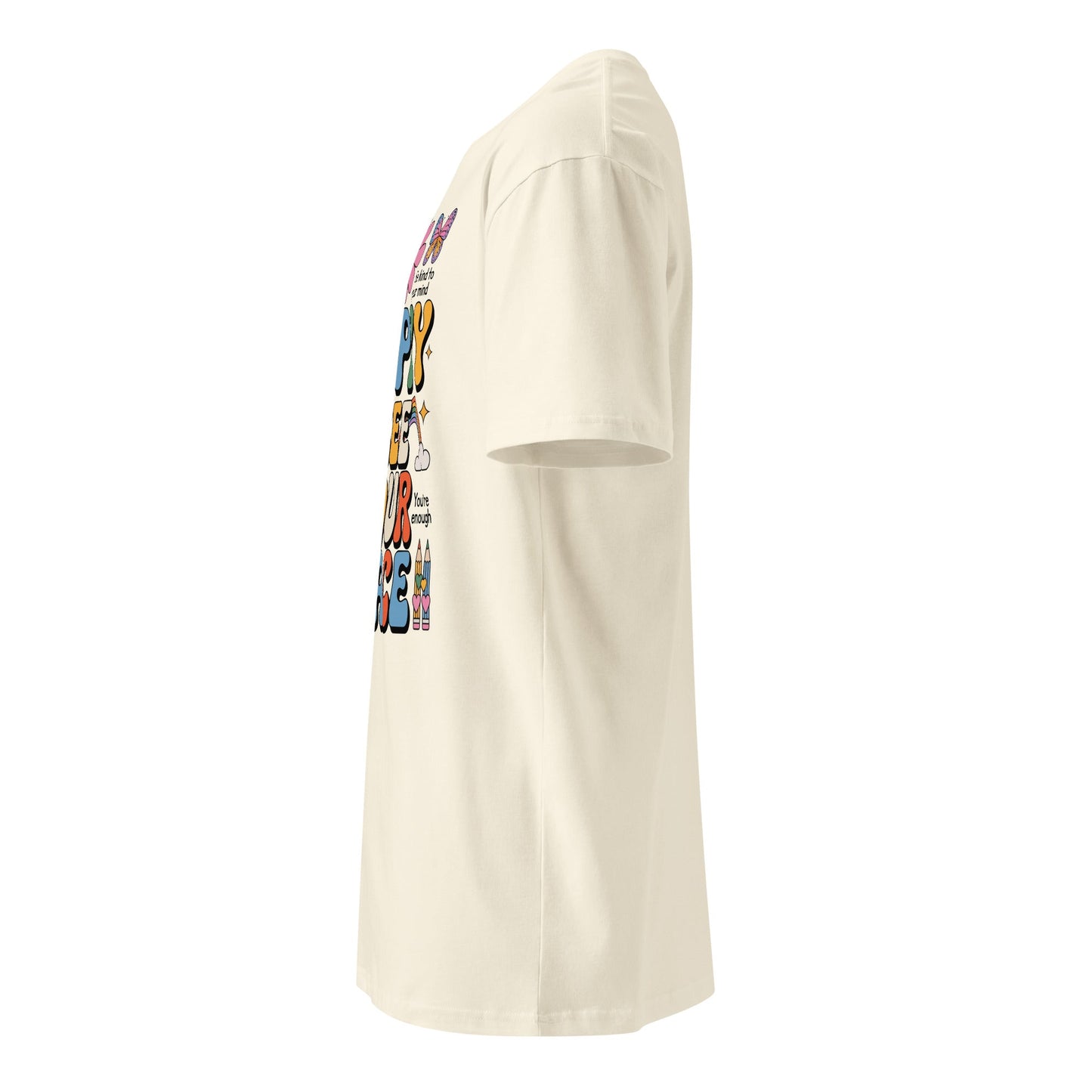 Happy to See Your Face T-Shirt – Unisex Premium Cotton Tee with Positive Vibes - f9artist