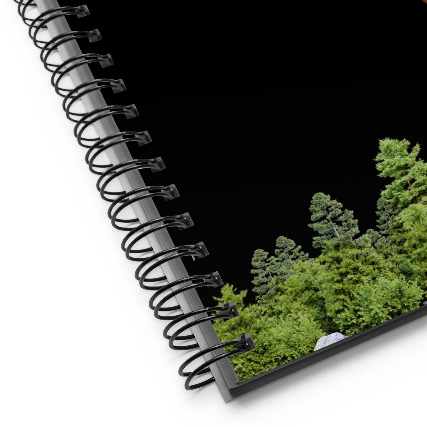 I Am Enough | Affirmation Cover Spiral Notebook - f9artist