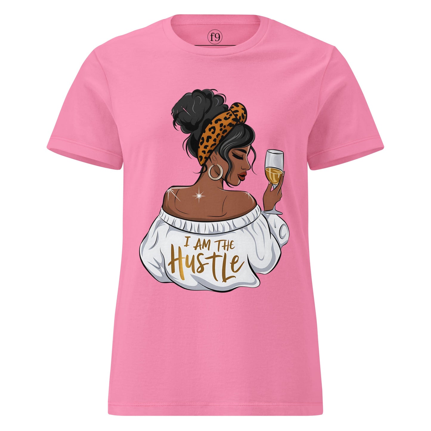 I Am the Hustle | Women’s Basic Softstyle T-Shirt - f9artist