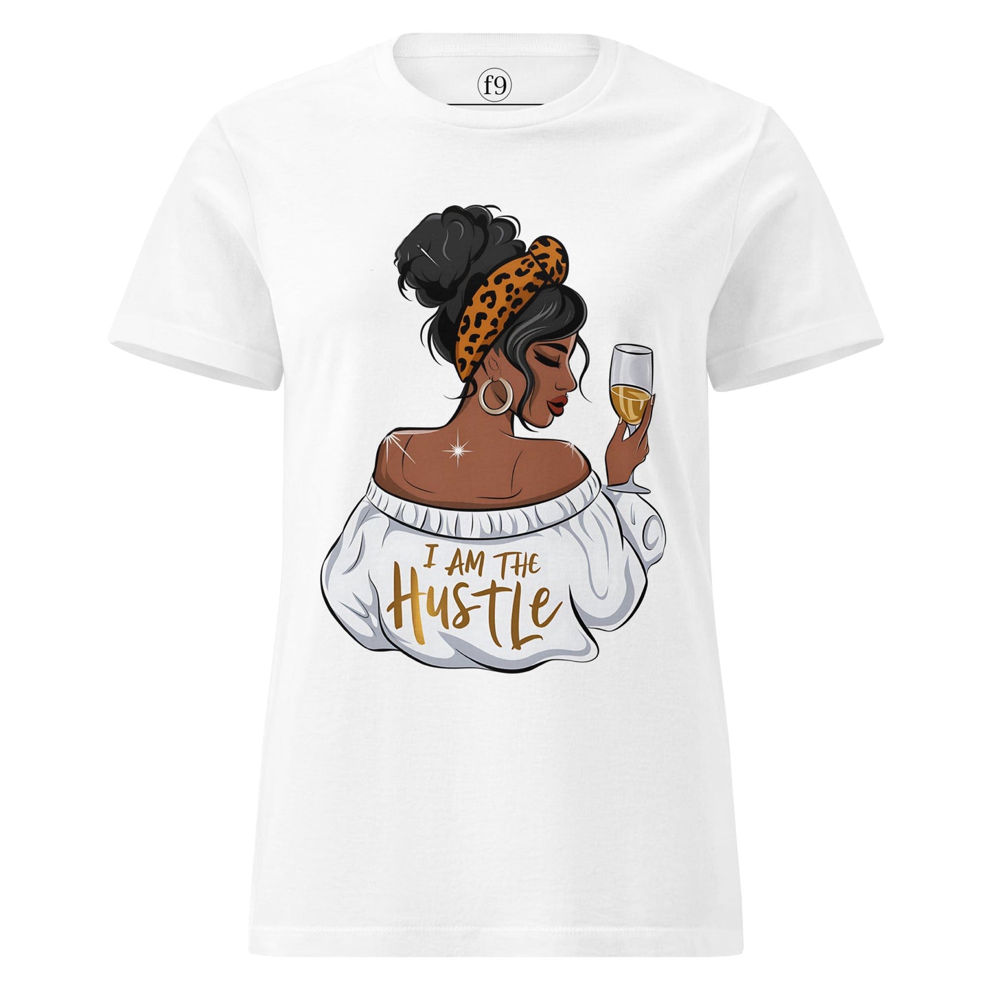I Am the Hustle | Women’s Basic Softstyle T-Shirt - f9artist