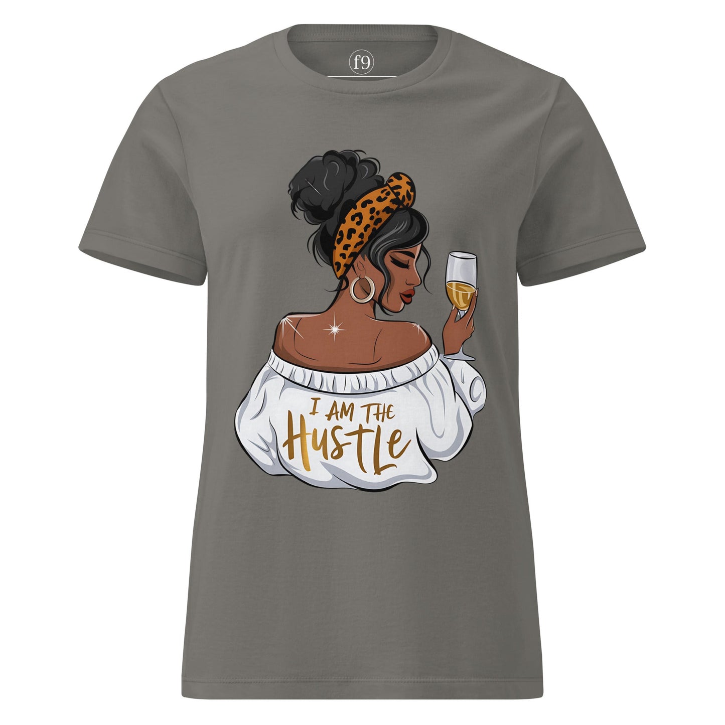 I Am the Hustle | Women’s Basic Softstyle T-Shirt - f9artist
