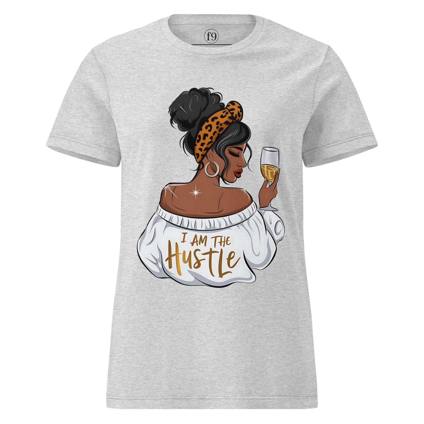 I Am the Hustle | Women’s Basic Softstyle T-Shirt - f9artist