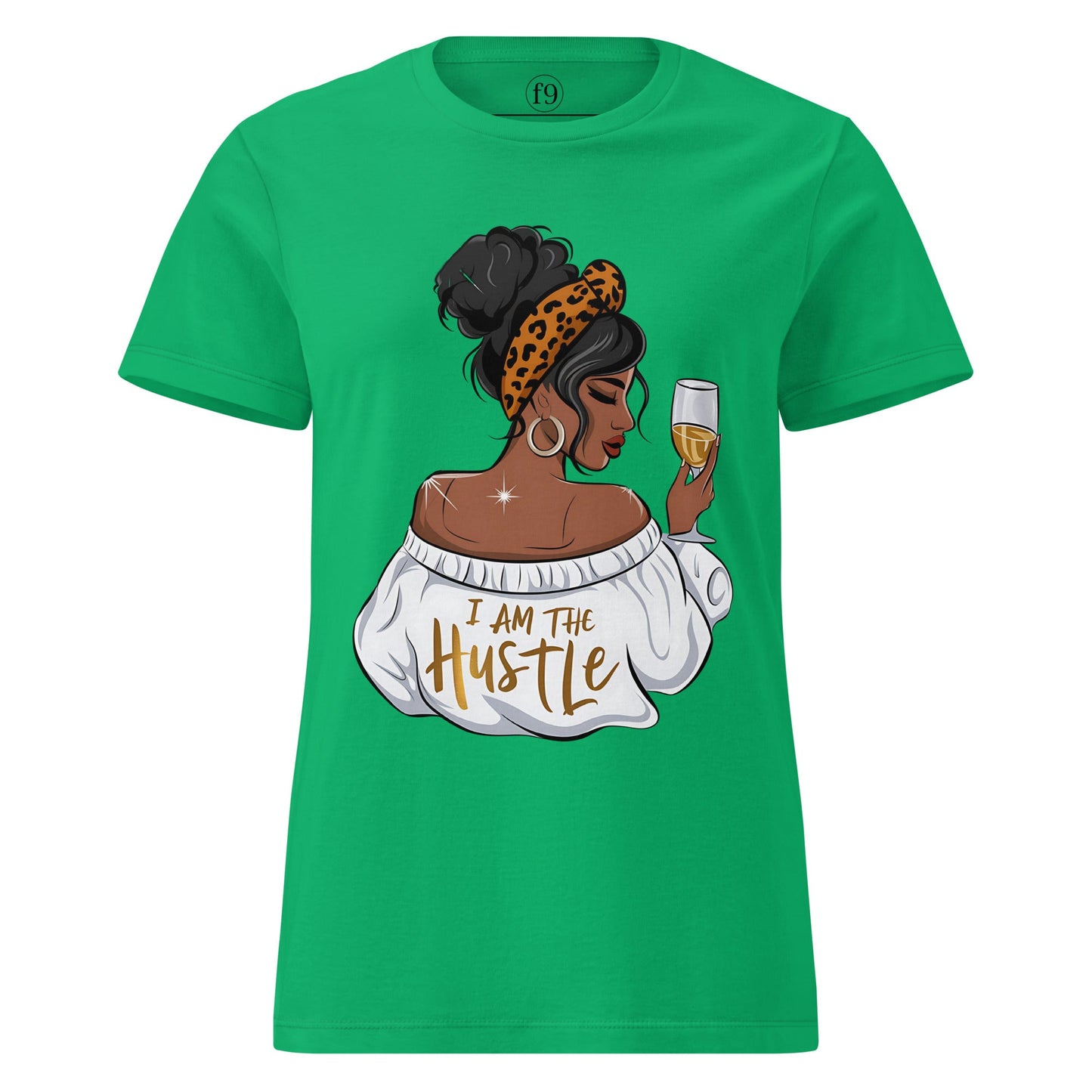 I Am the Hustle | Women’s Basic Softstyle T-Shirt - f9artist