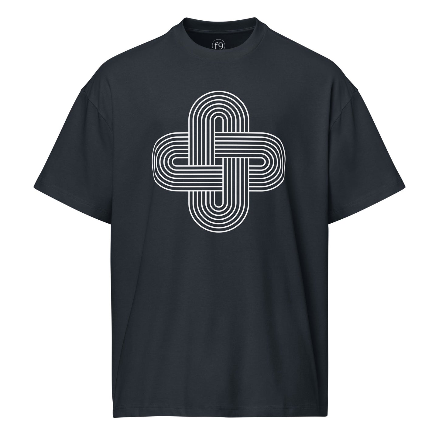 Men's Box Tee Retro Knot Graphic Tee - f9artist