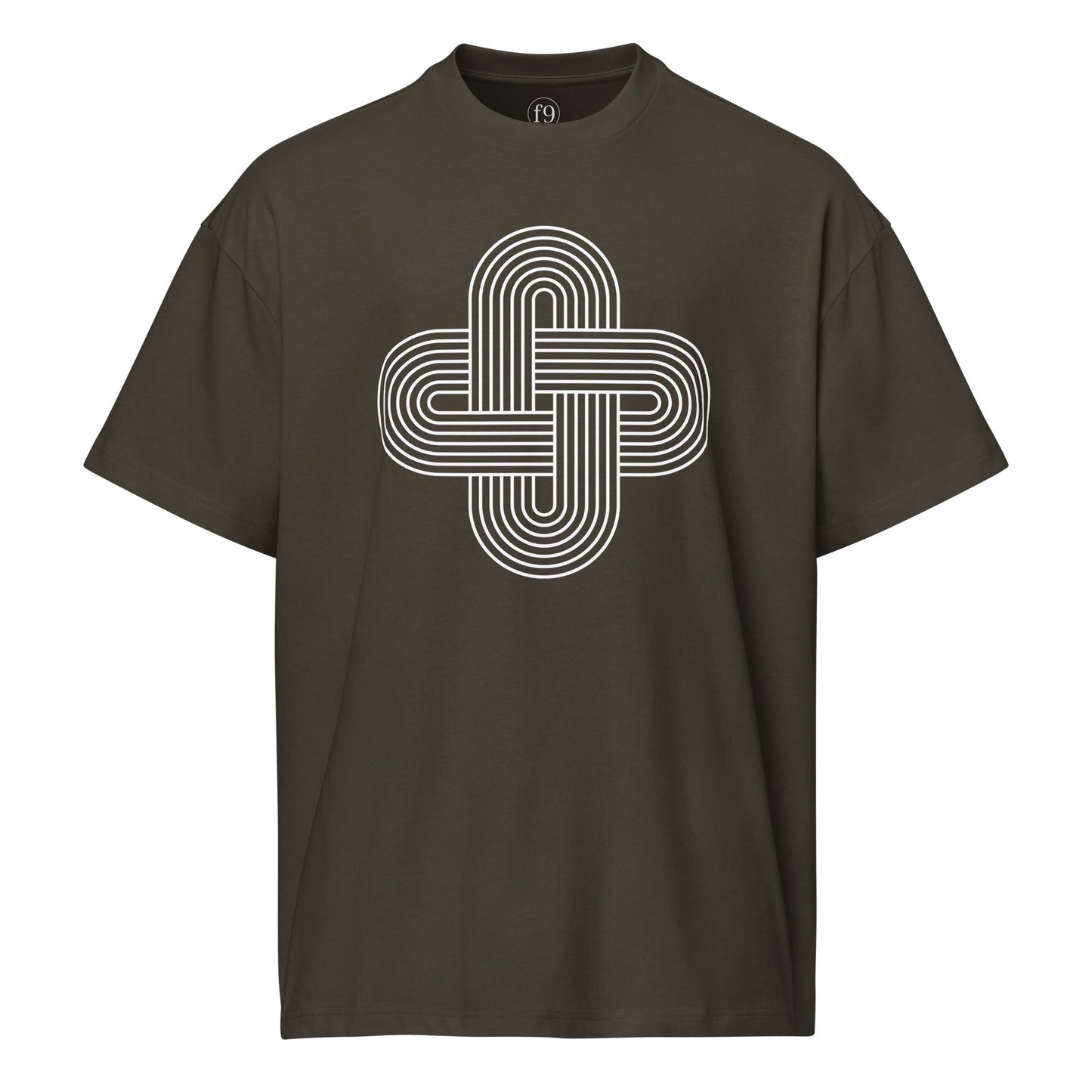 Men's Box Tee Retro Knot Graphic Tee - f9artist