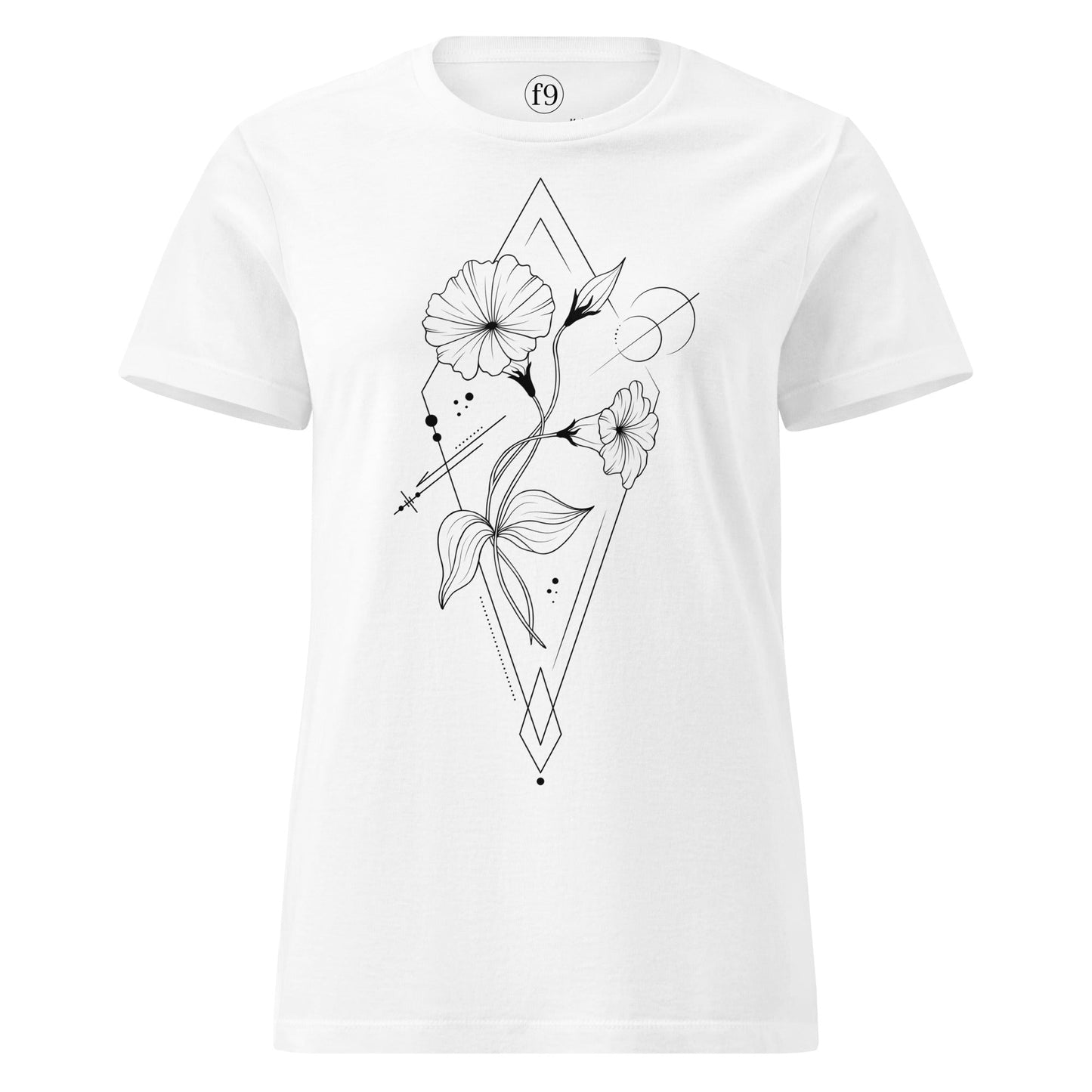 Morning Glory Women’s Basic Softstyle T-Shirt - f9artist
