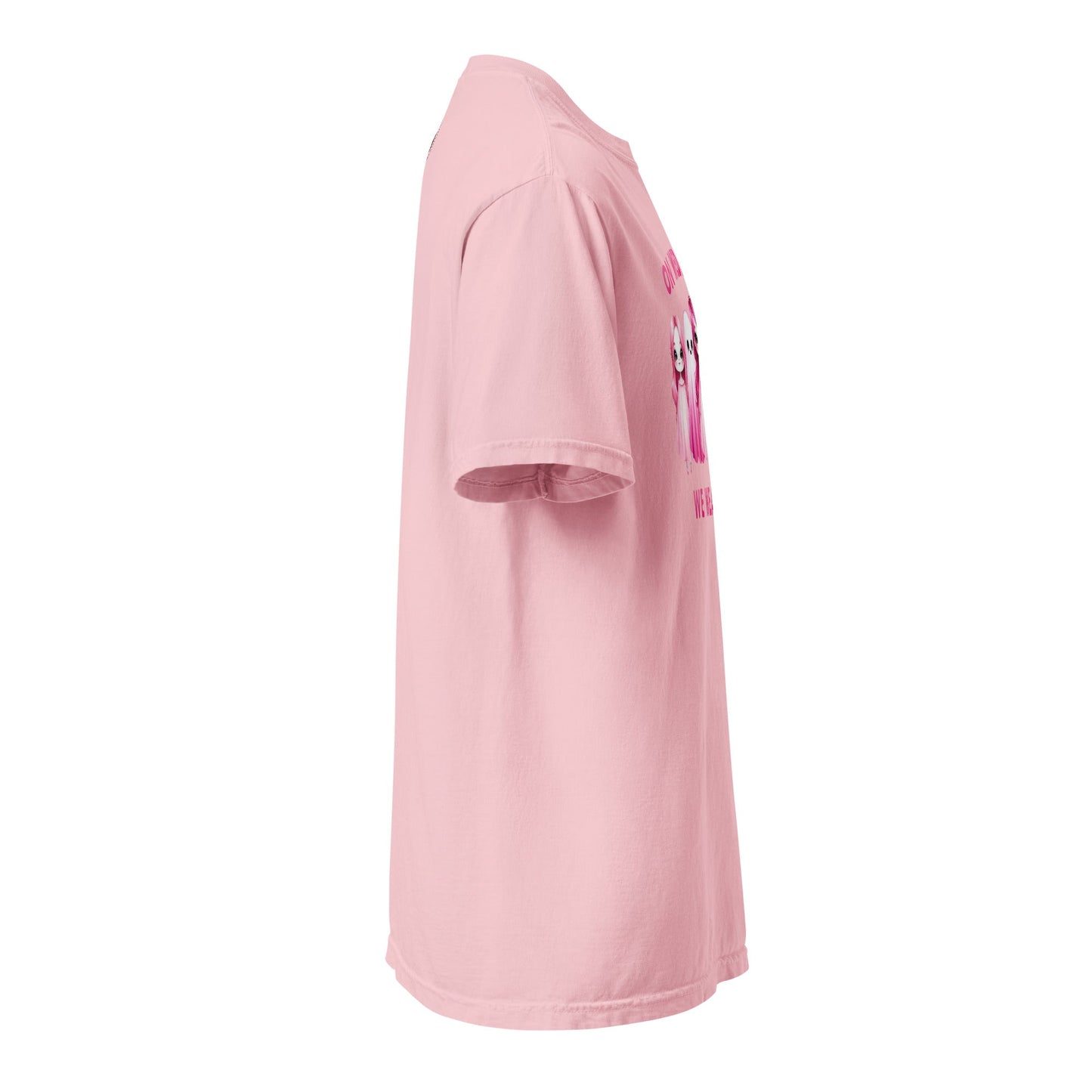 On Wednesdays We Wear Pink Ghost T-Shirt | Halloween Mean Girls Graphic Tee - f9artist