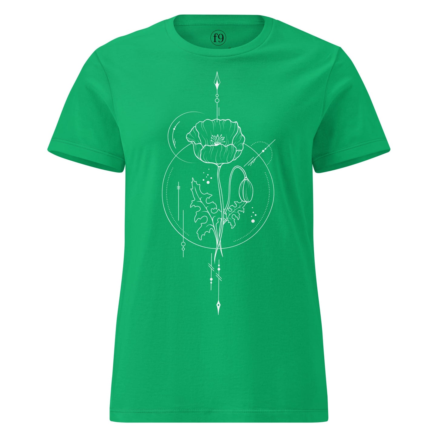 Poppy Women’s Basic Softstyle T-Shirt - f9artist