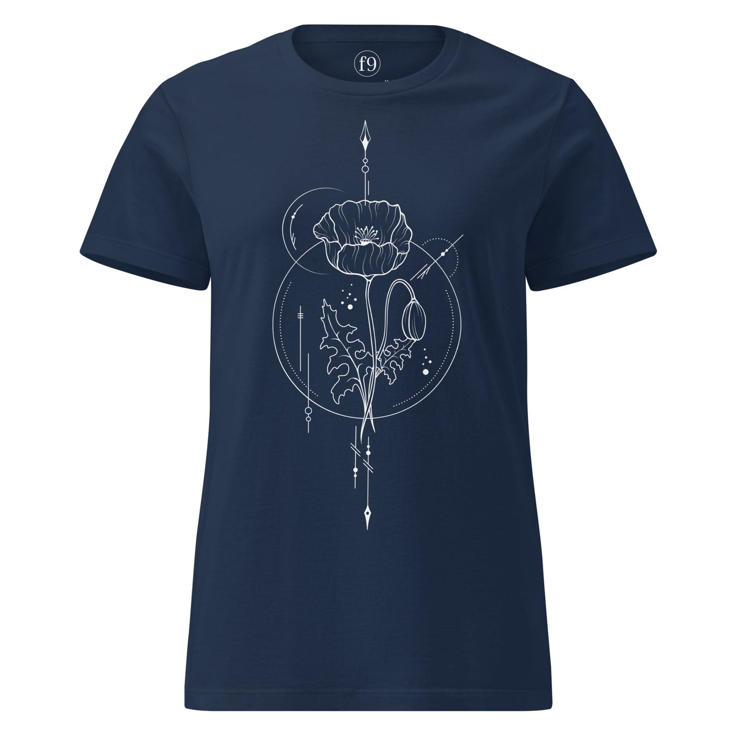 Poppy Women’s Basic Softstyle T-Shirt - f9artist