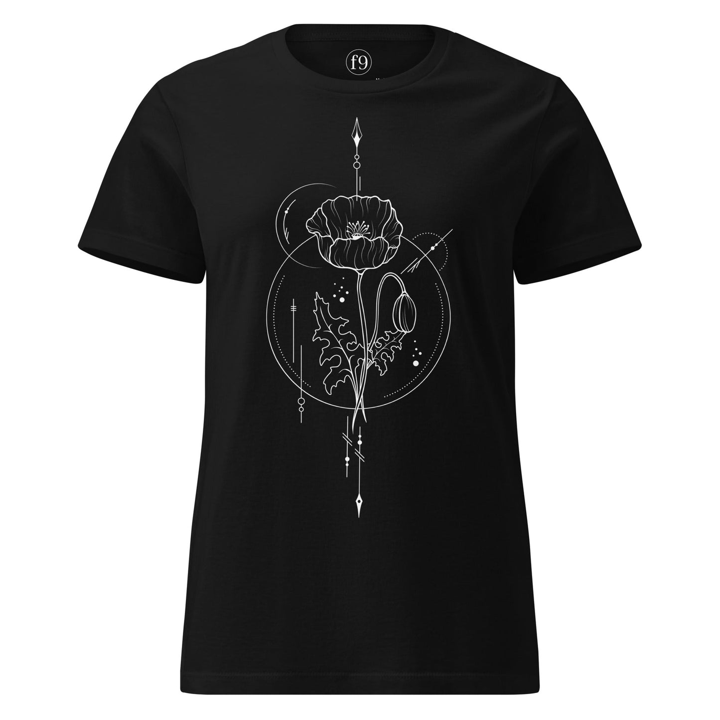 Poppy Women’s Basic Softstyle T-Shirt - f9artist