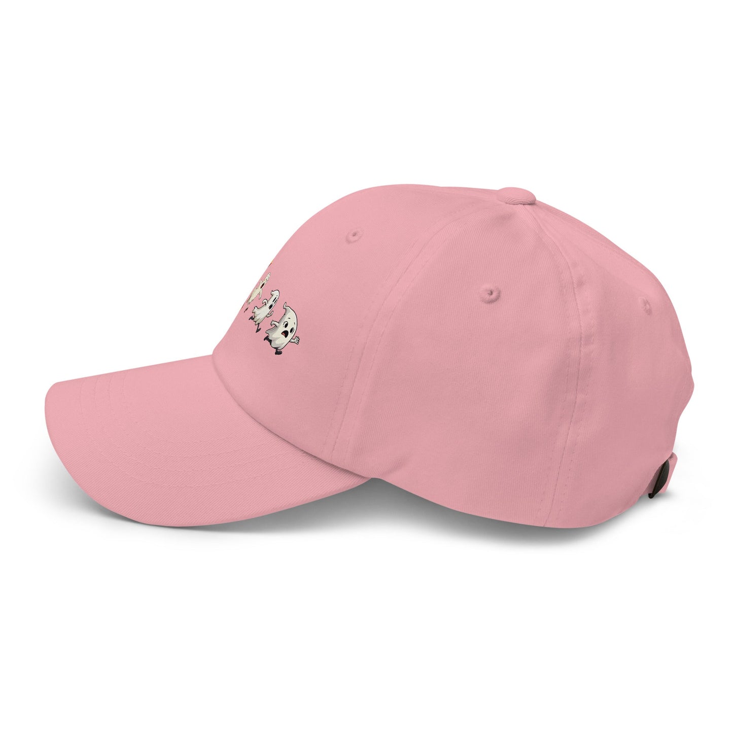 🎃 Pumpkin vs Ghosts Halloween Dad Hat 👻 - f9artist