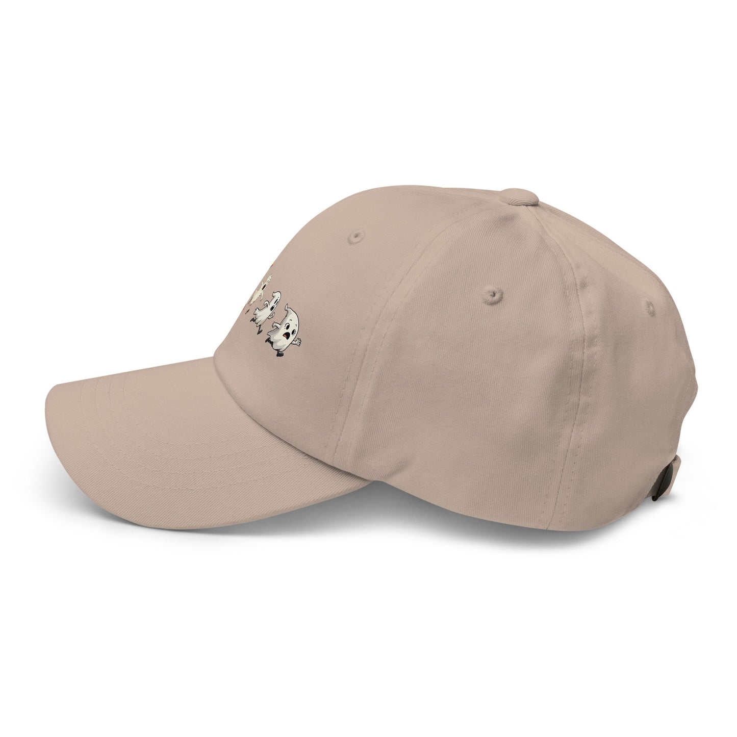 🎃 Pumpkin vs Ghosts Halloween Dad Hat 👻 - f9artist